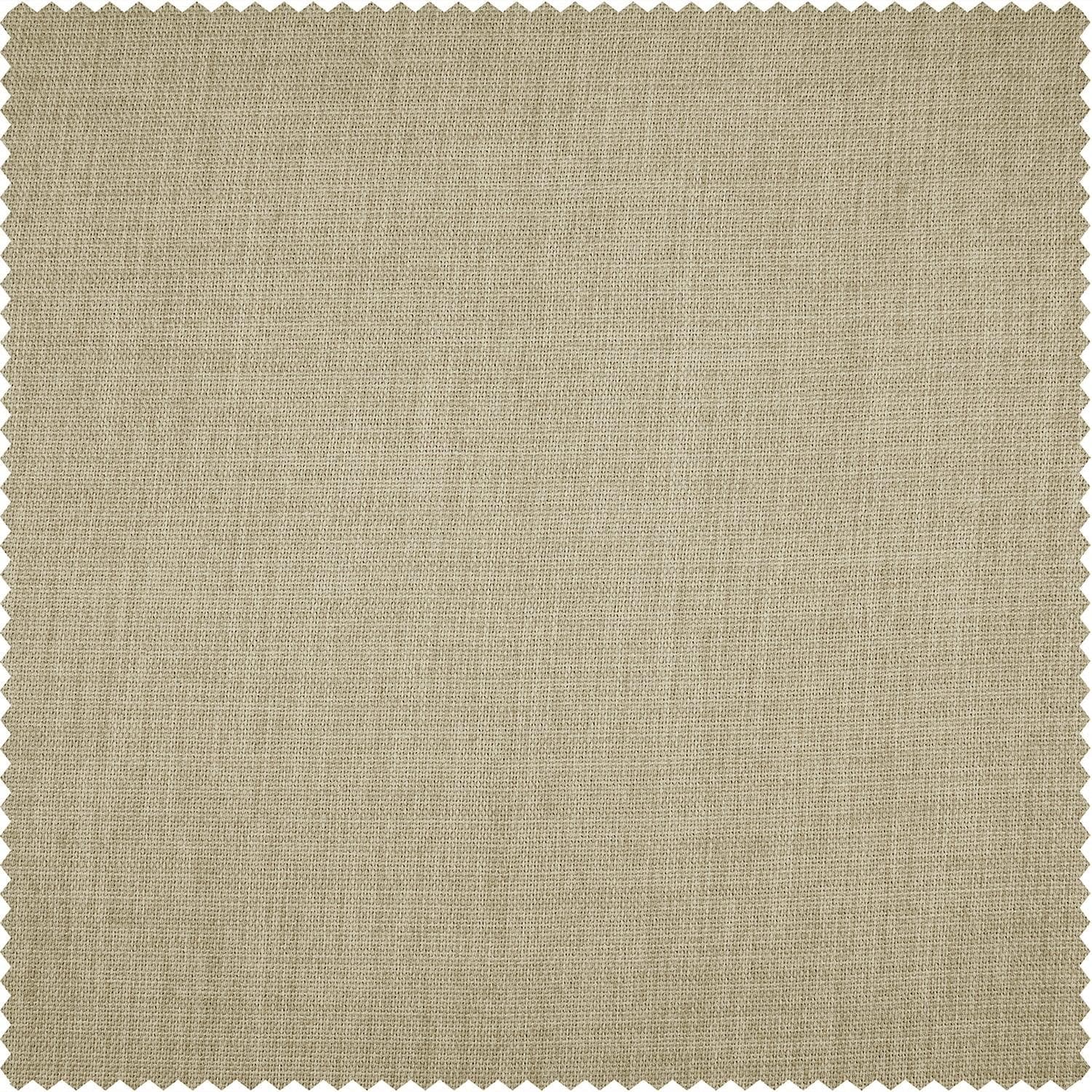 Thatched Tan Textured Faux Linen Swatch