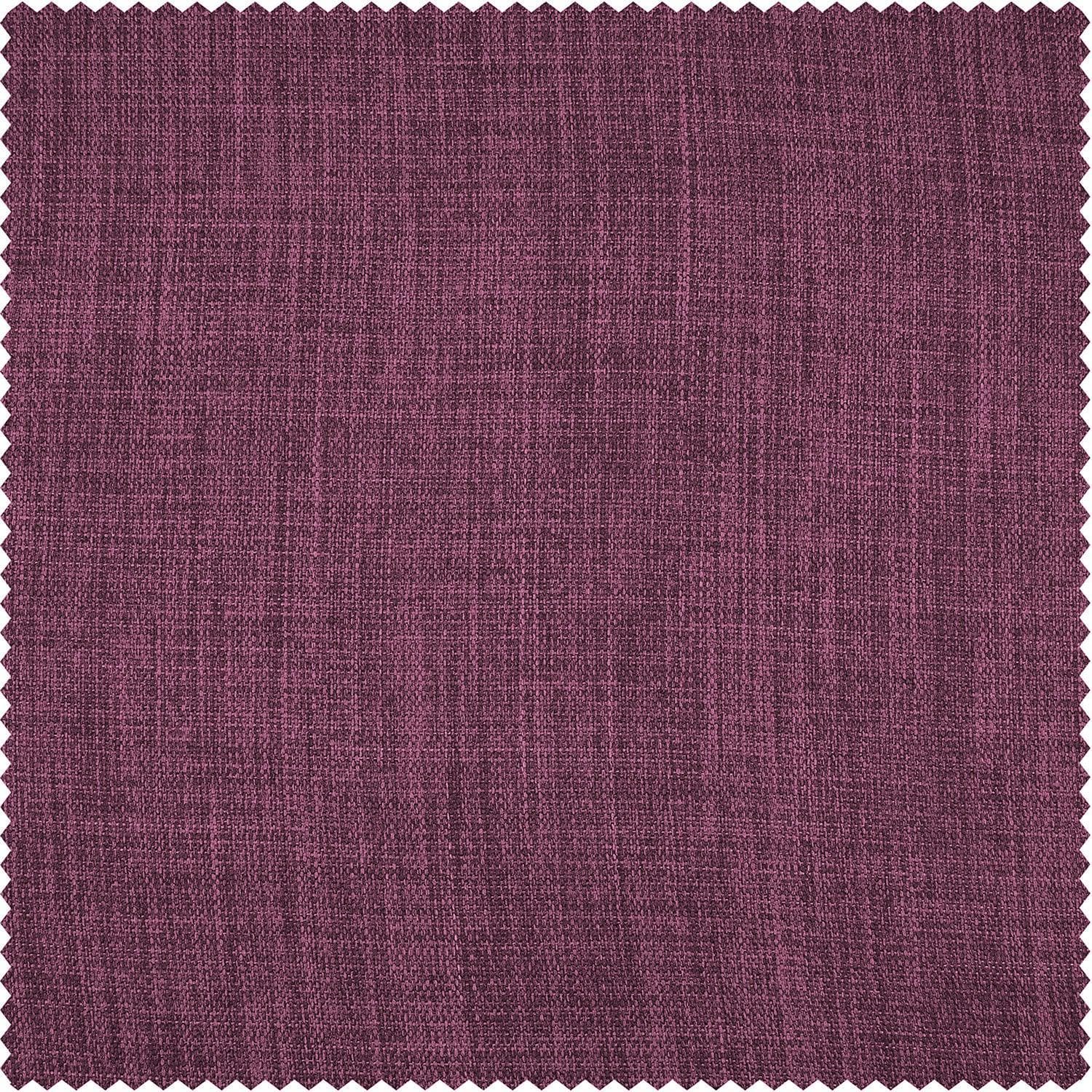Mullberry Textured Faux Linen Swatch