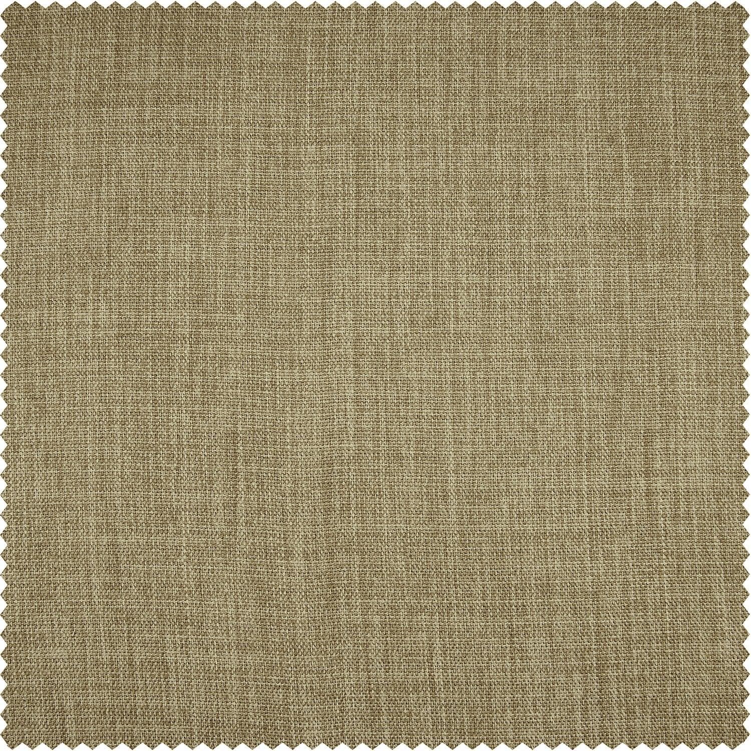 Nomad Tan Textured Faux Linen Swatch