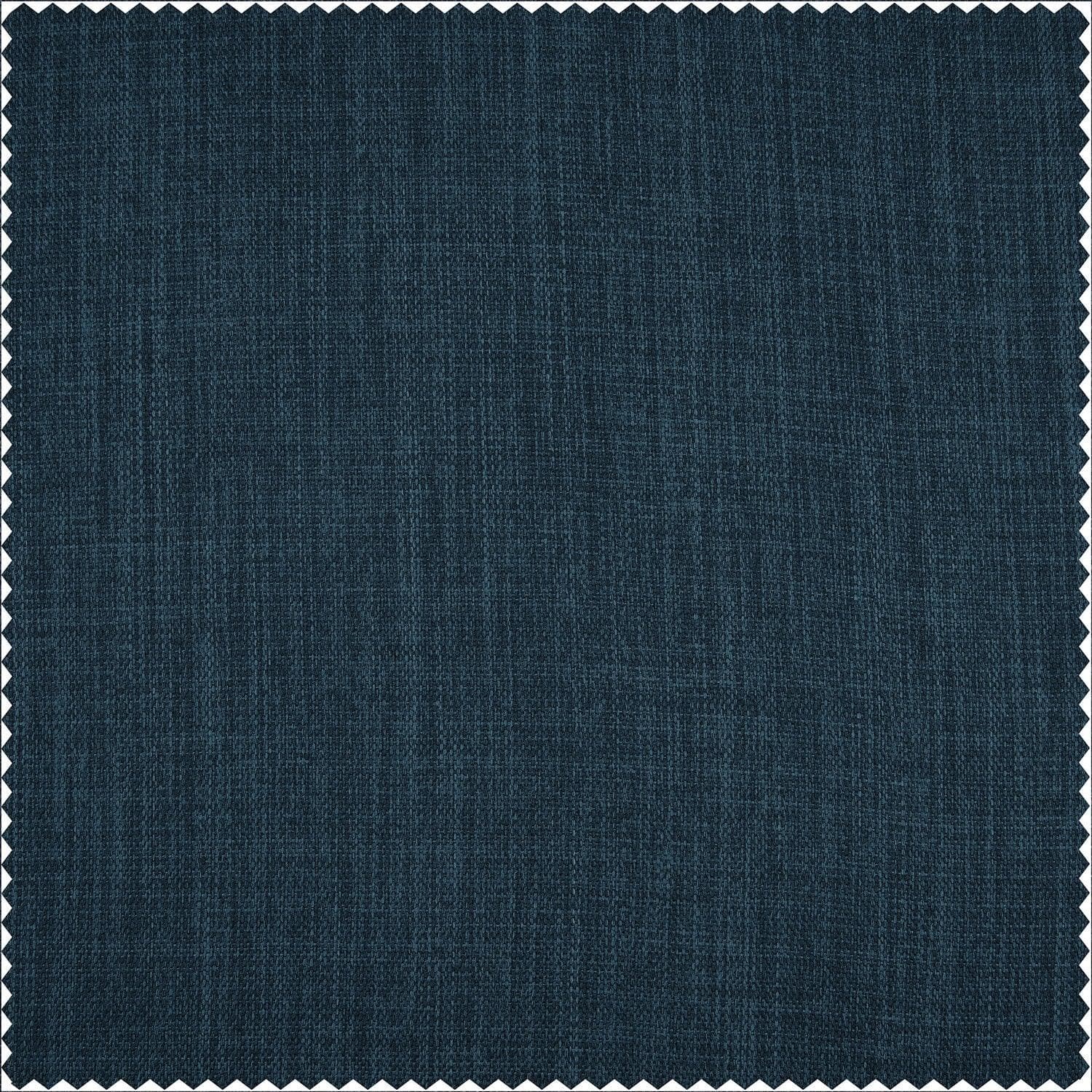 Story Blue Textured Faux Linen Swatch