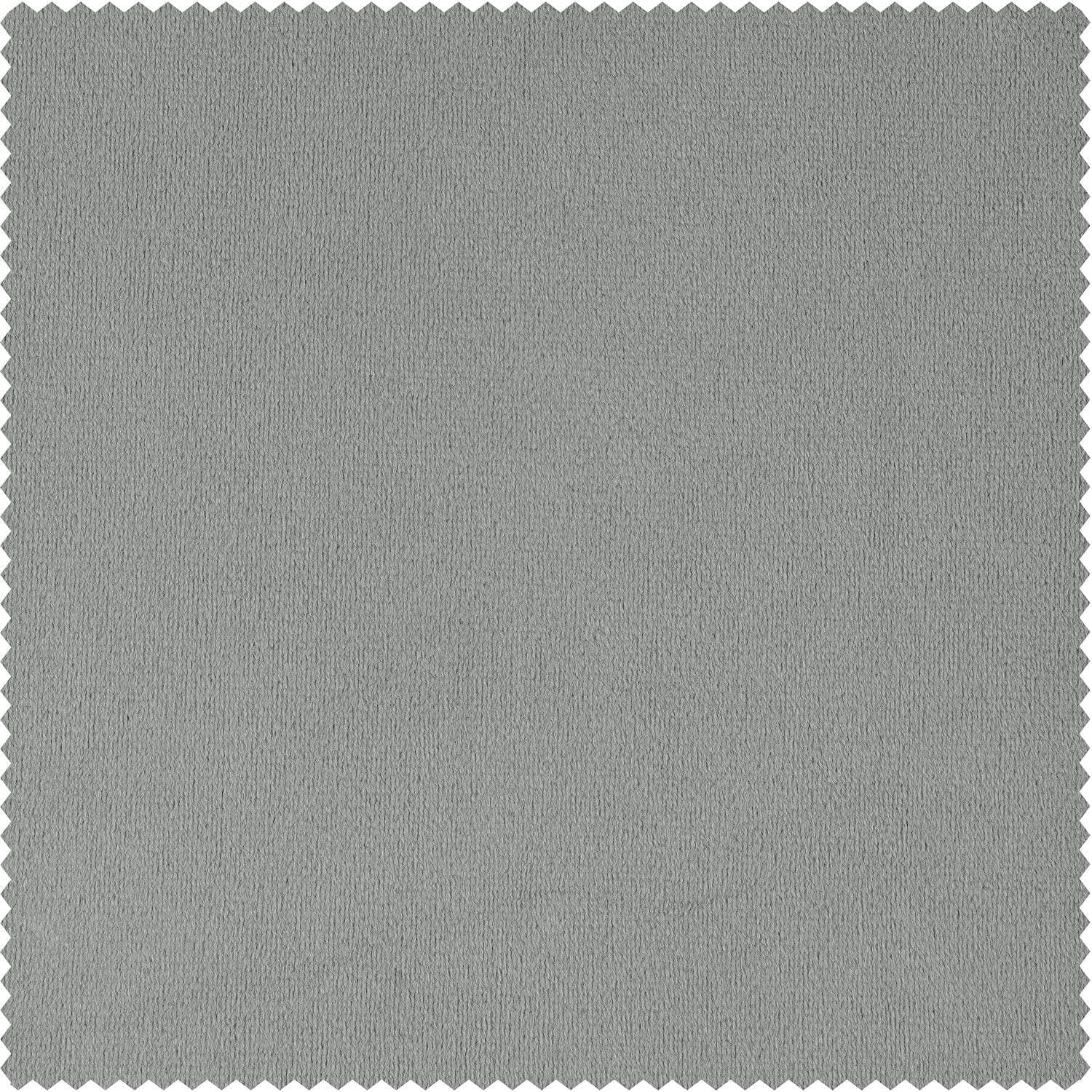 Silver Grey Signature Velvet Swatch