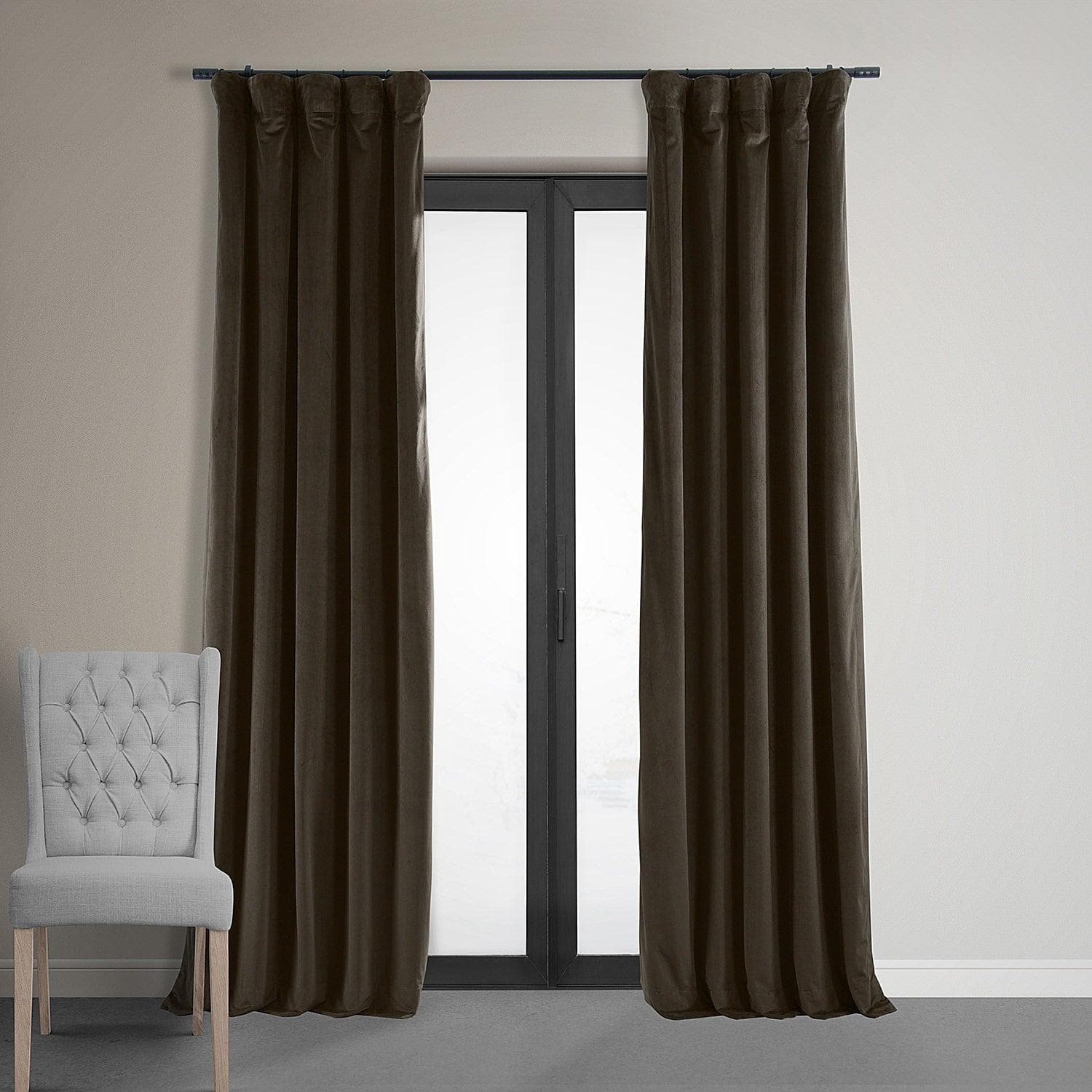 Java Signature Velvet Blackout Curtain