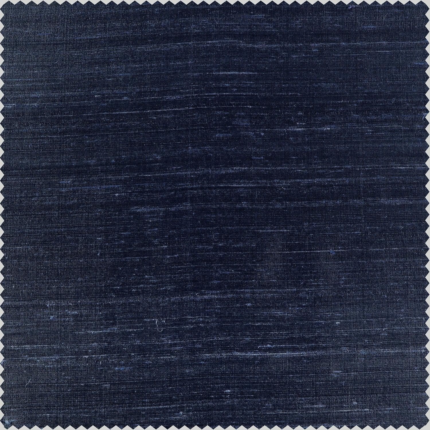 Navy Textured Dupioni Silk Swatch