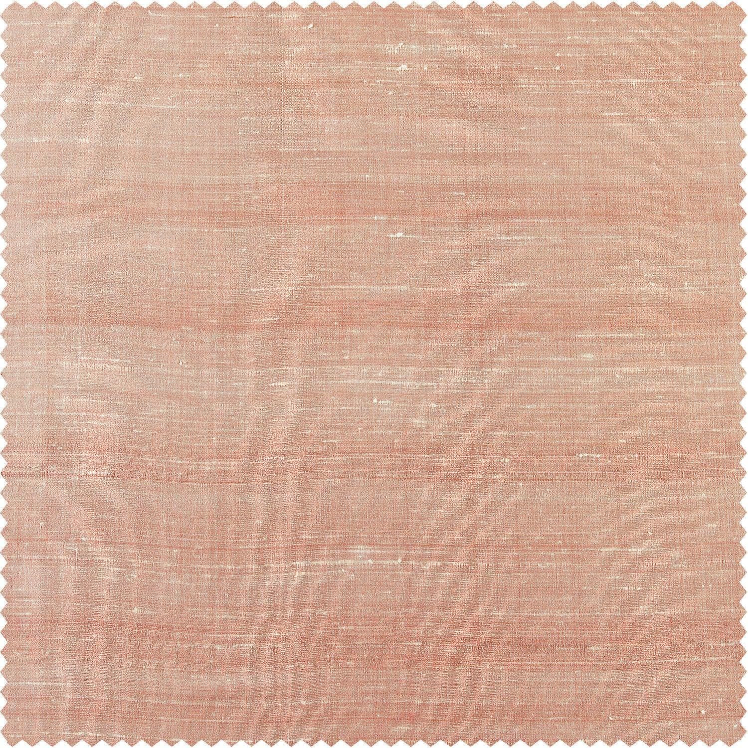 Truffle Pink Textured Dupioni Silk Swatch