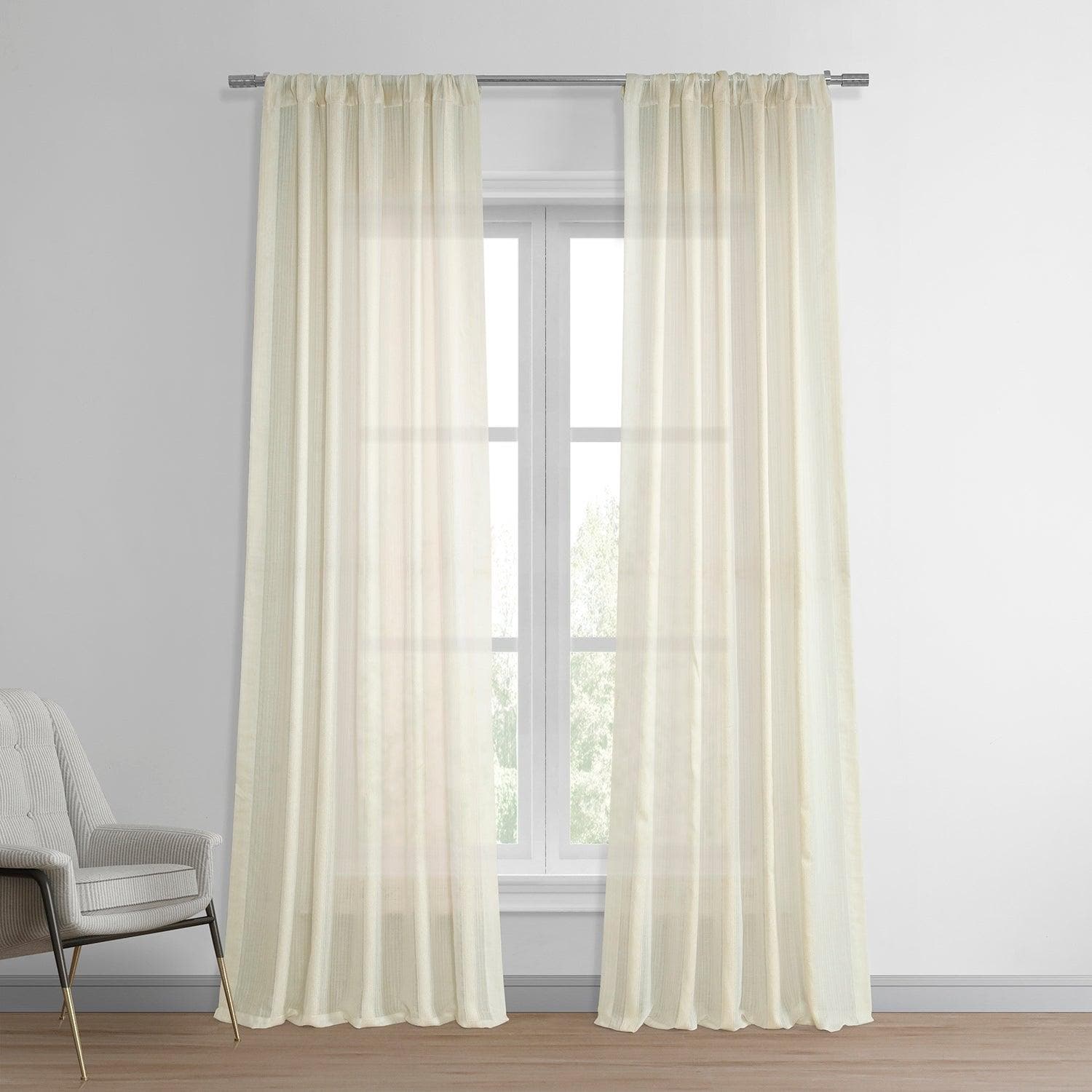 Birch Deluxe French Linen Curtain