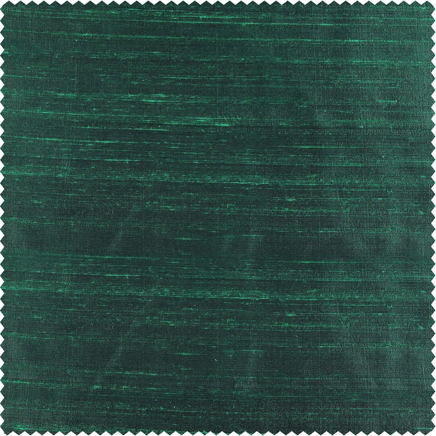 Carnival Green Textured Dupioni Silk Swatch