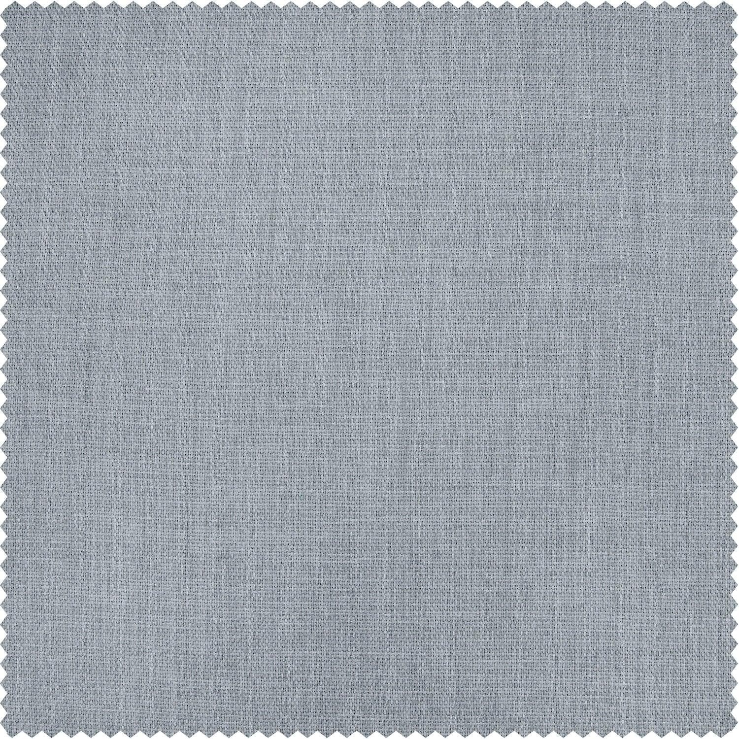 Heather Grey Textured Faux Linen Swatch