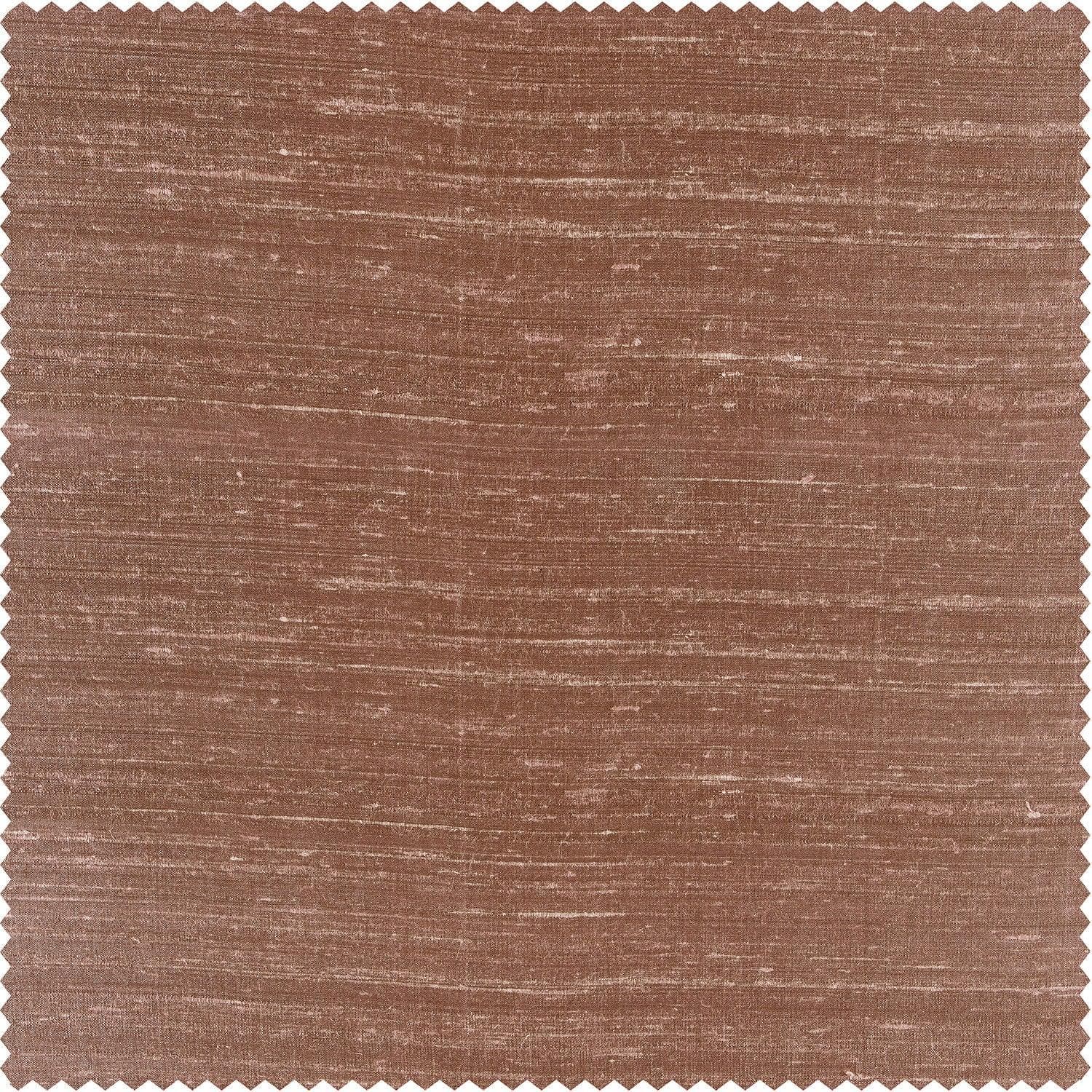 Sugar Maple Textured Dupioni Silk Swatch