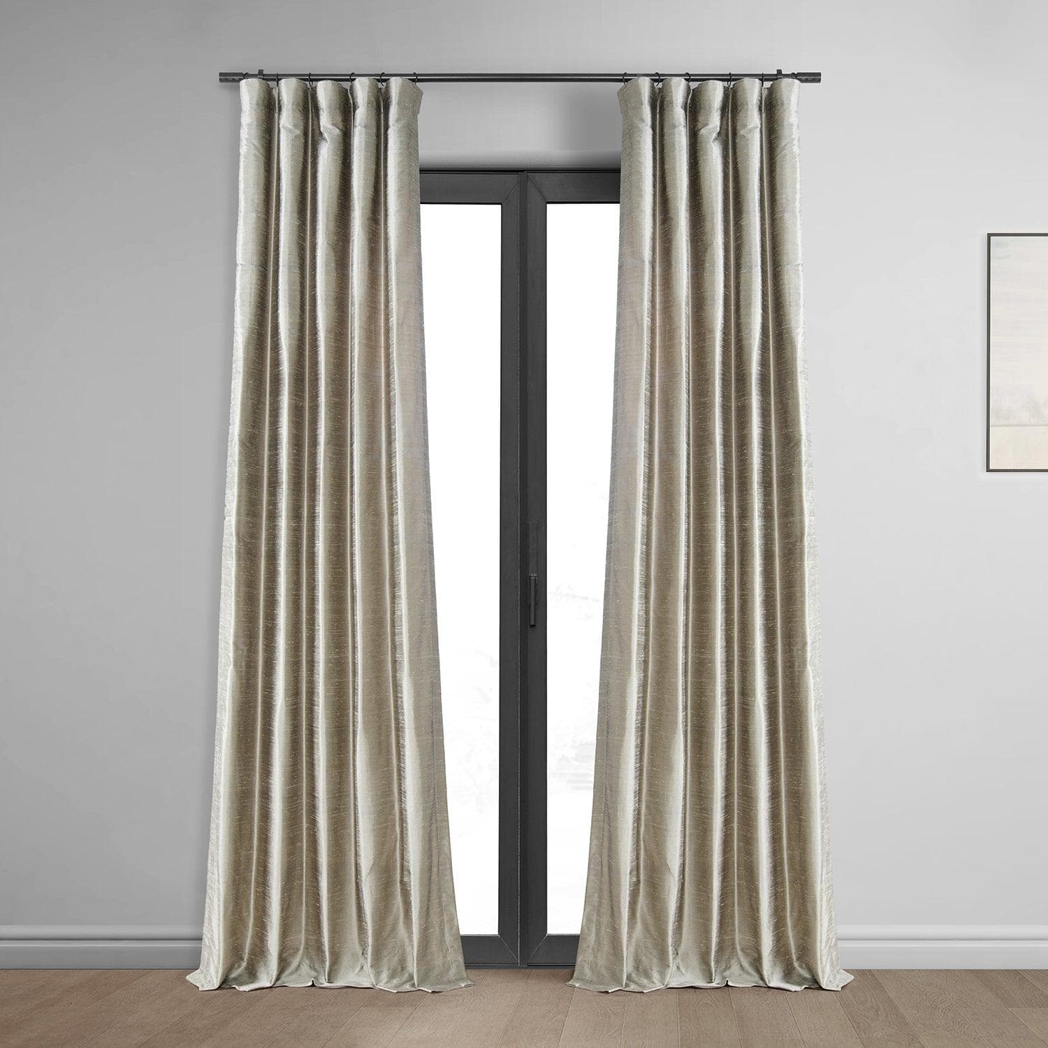 Cashmere Textured Dupioni Silk Curtain