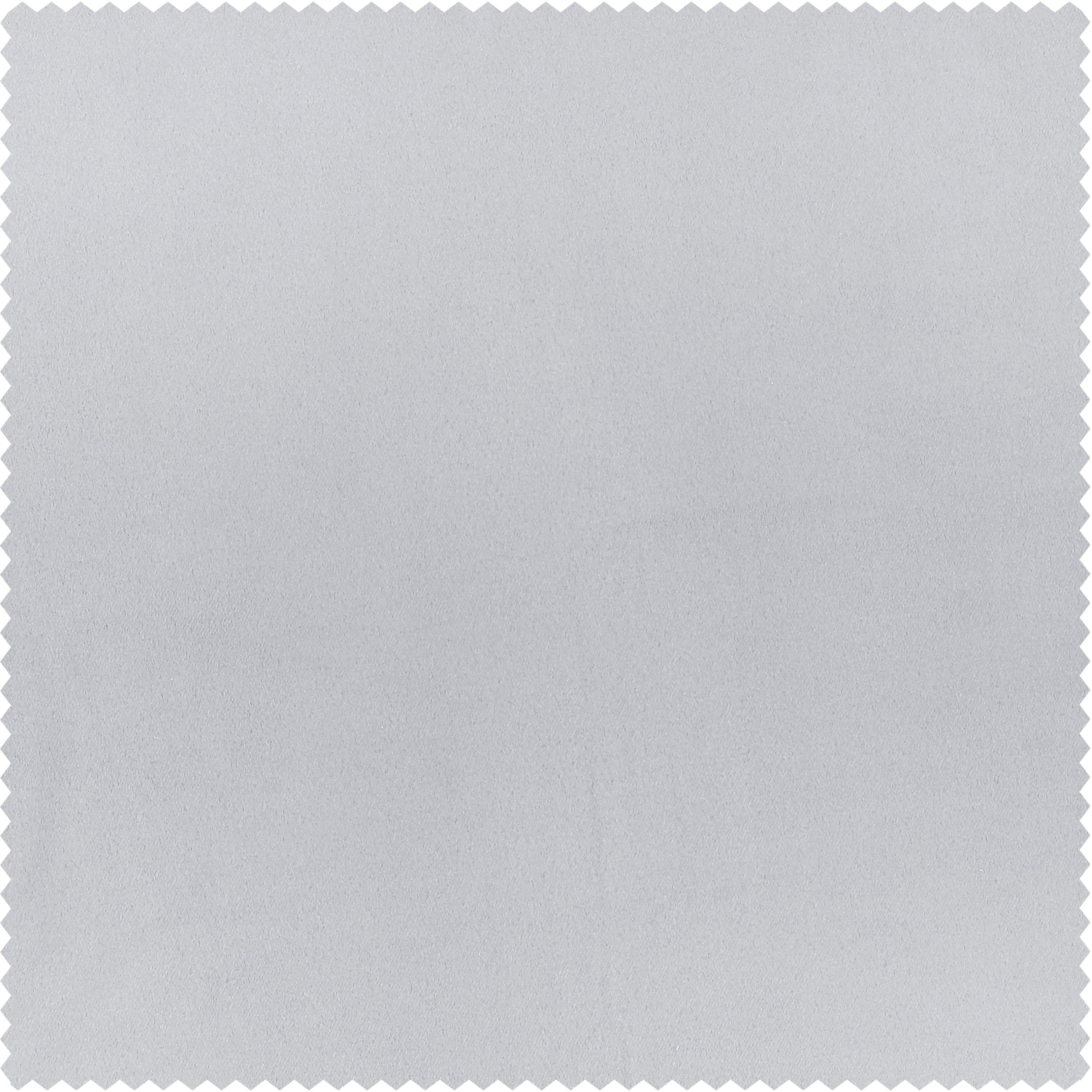 Fog Grey Solid Polyester Swatch