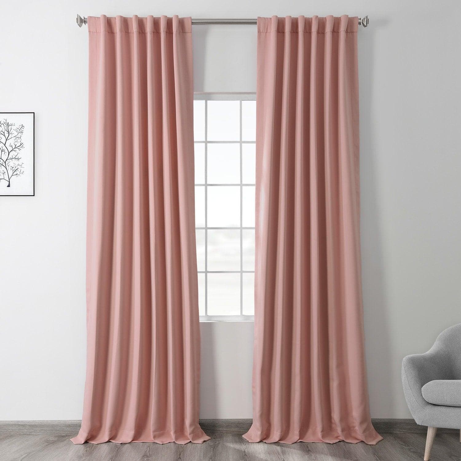 Taffy Pink Room Darkening Curtain