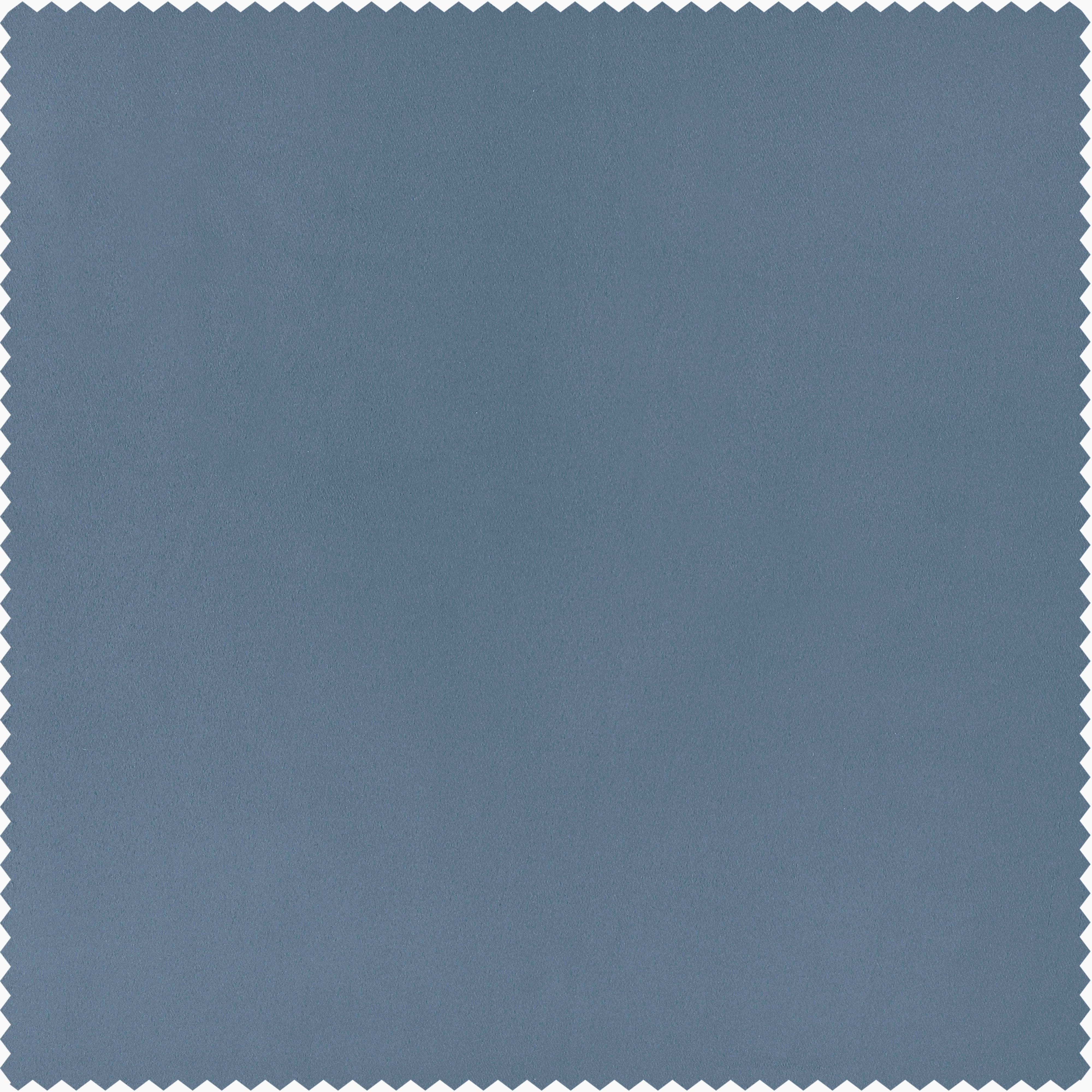Poseidon Blue Solid Polyester Swatch