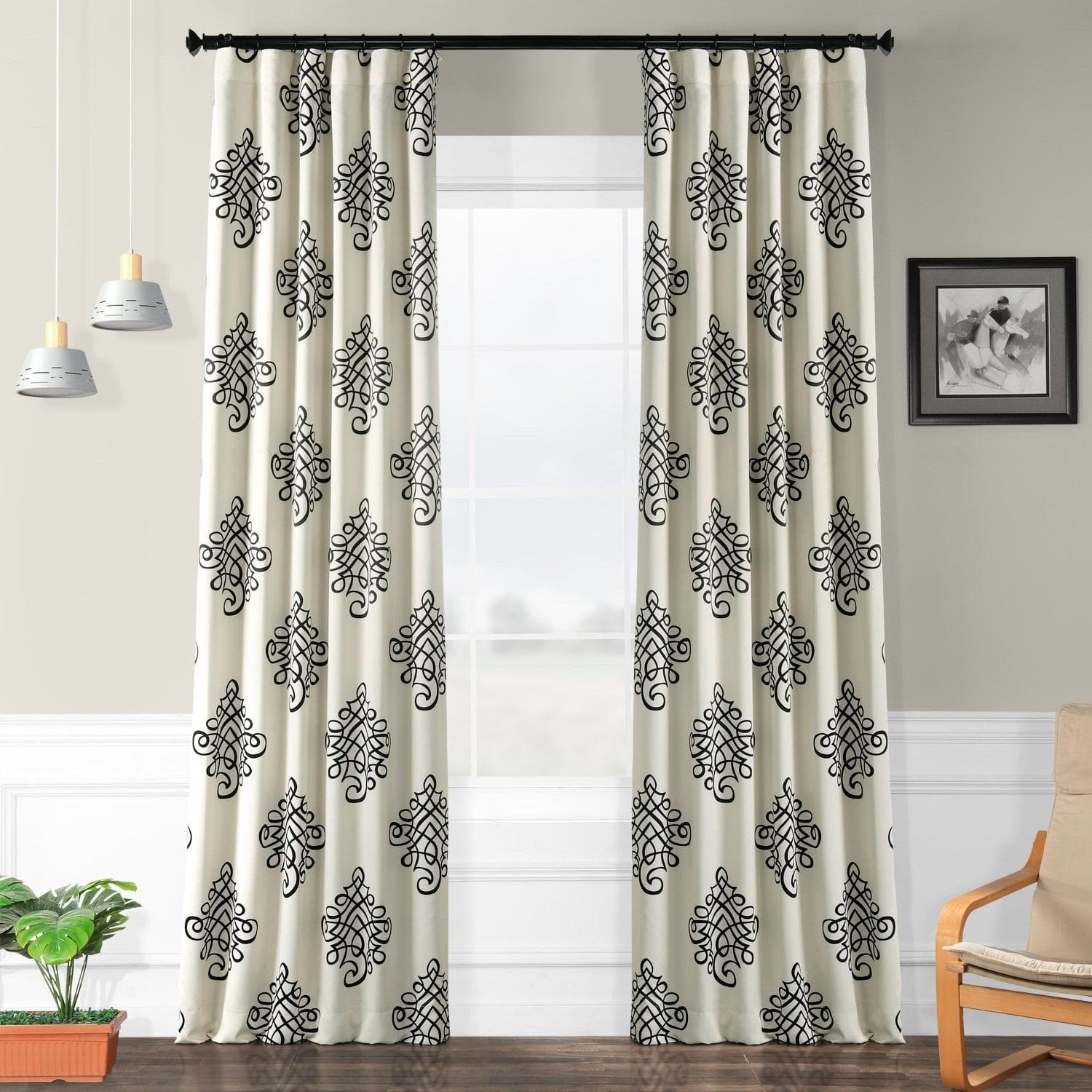 Tugra Room Darkening Curtain