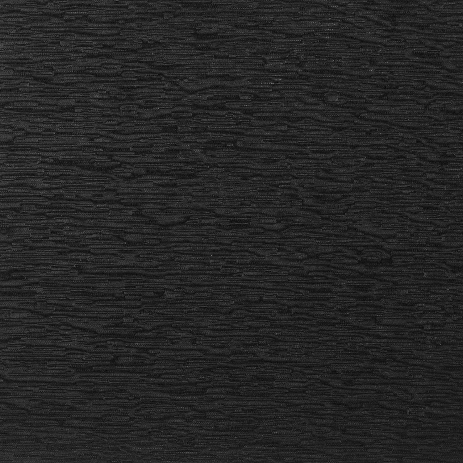 Klamath Black Dobby Textured Blackout Roller Shade Swatch