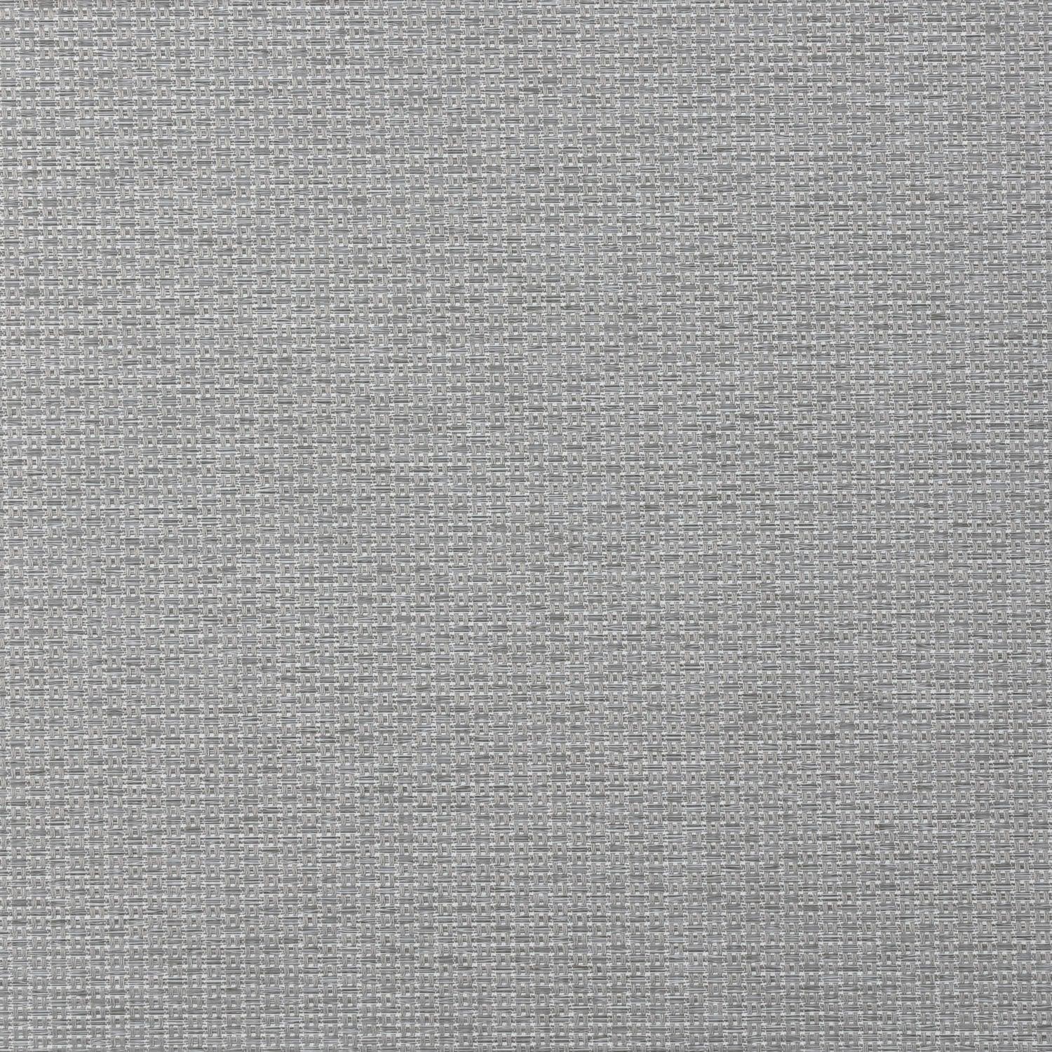 Rockland Silver BasketWeave Textured Blackout Roller Shade Swatch