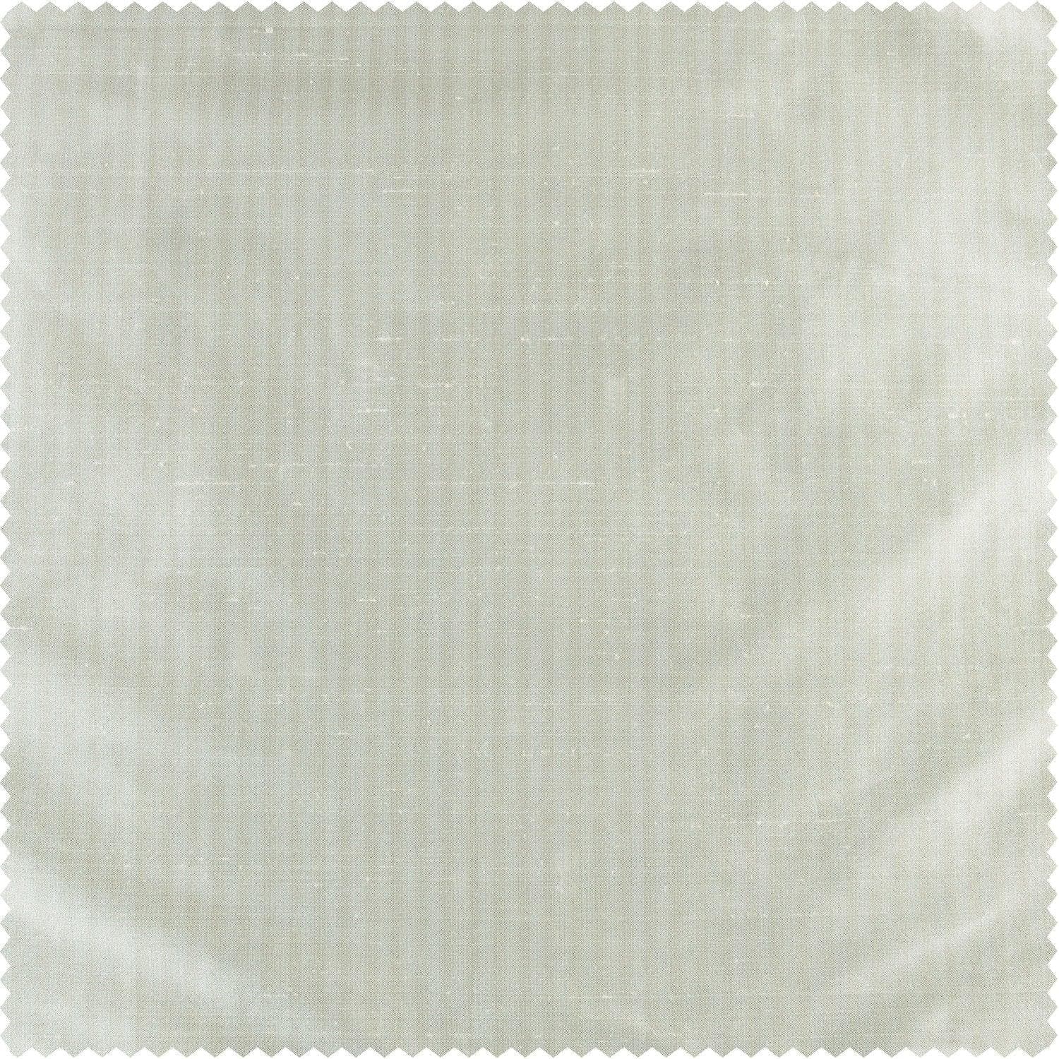 Cambridge White Striped Taffeta Silk Swatch
