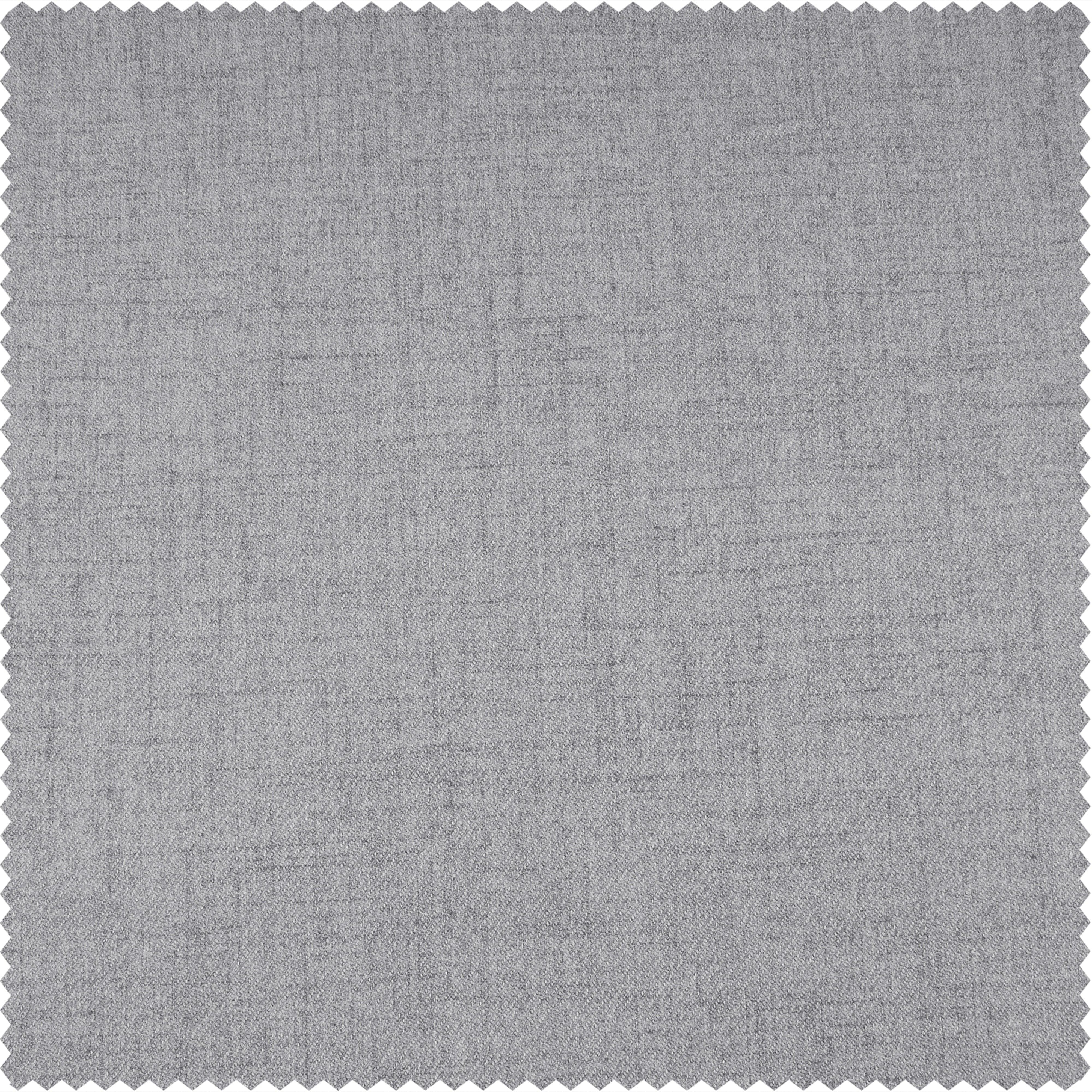 Steely Grey Heathered Woolen Weave Swatch