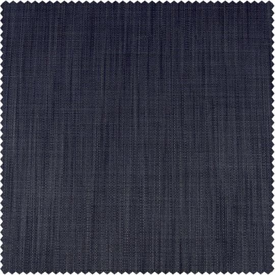 Pacific Blue Textured Italian Faux Linen Swatch