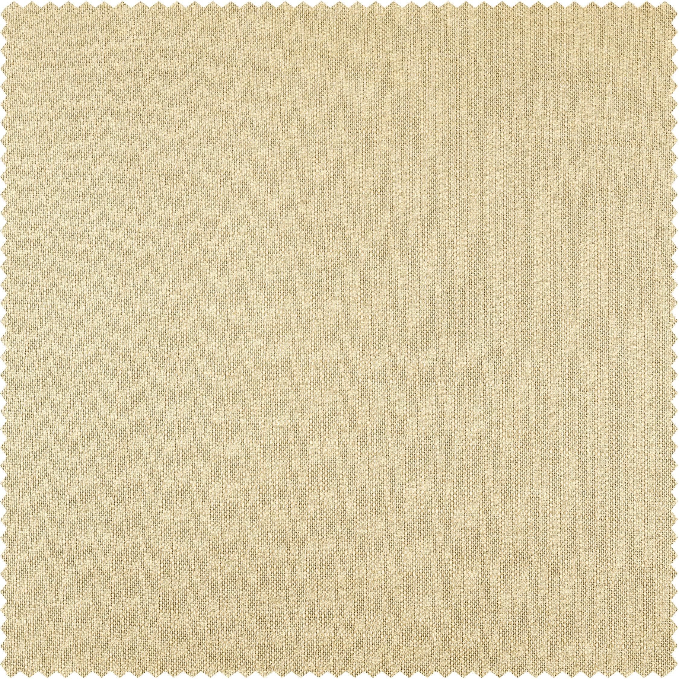 Sepia Tan Italian Faux Linen Swatch