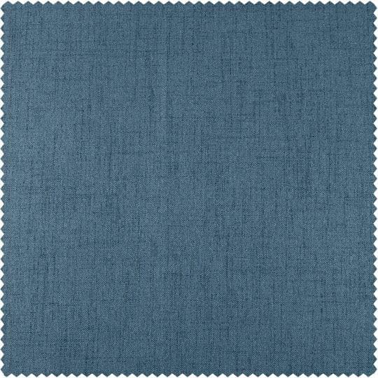 Ovation Blue Thermal Cross Linen Weave Swatch