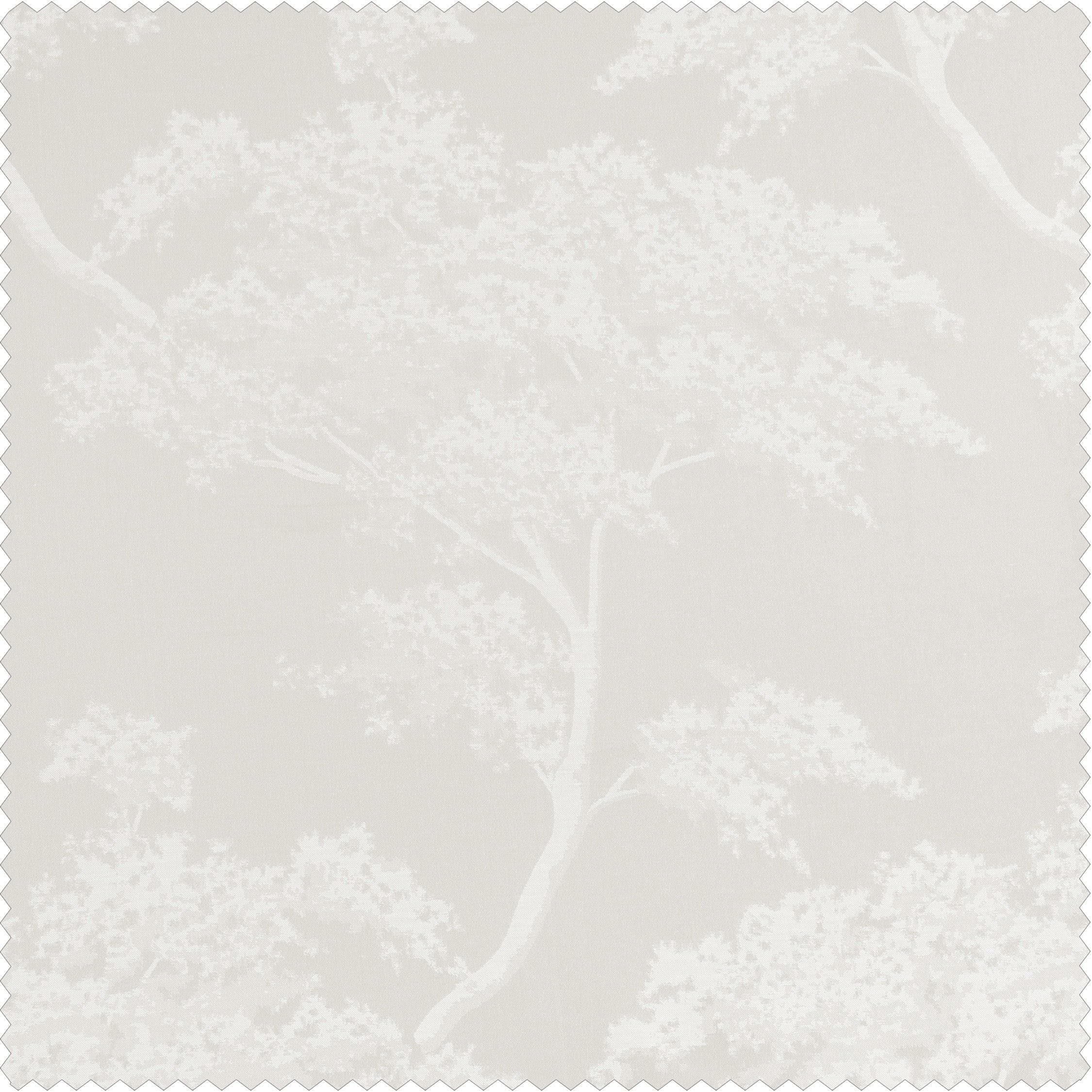 Sequoia Cream Faux Silk Jacquard Swatch