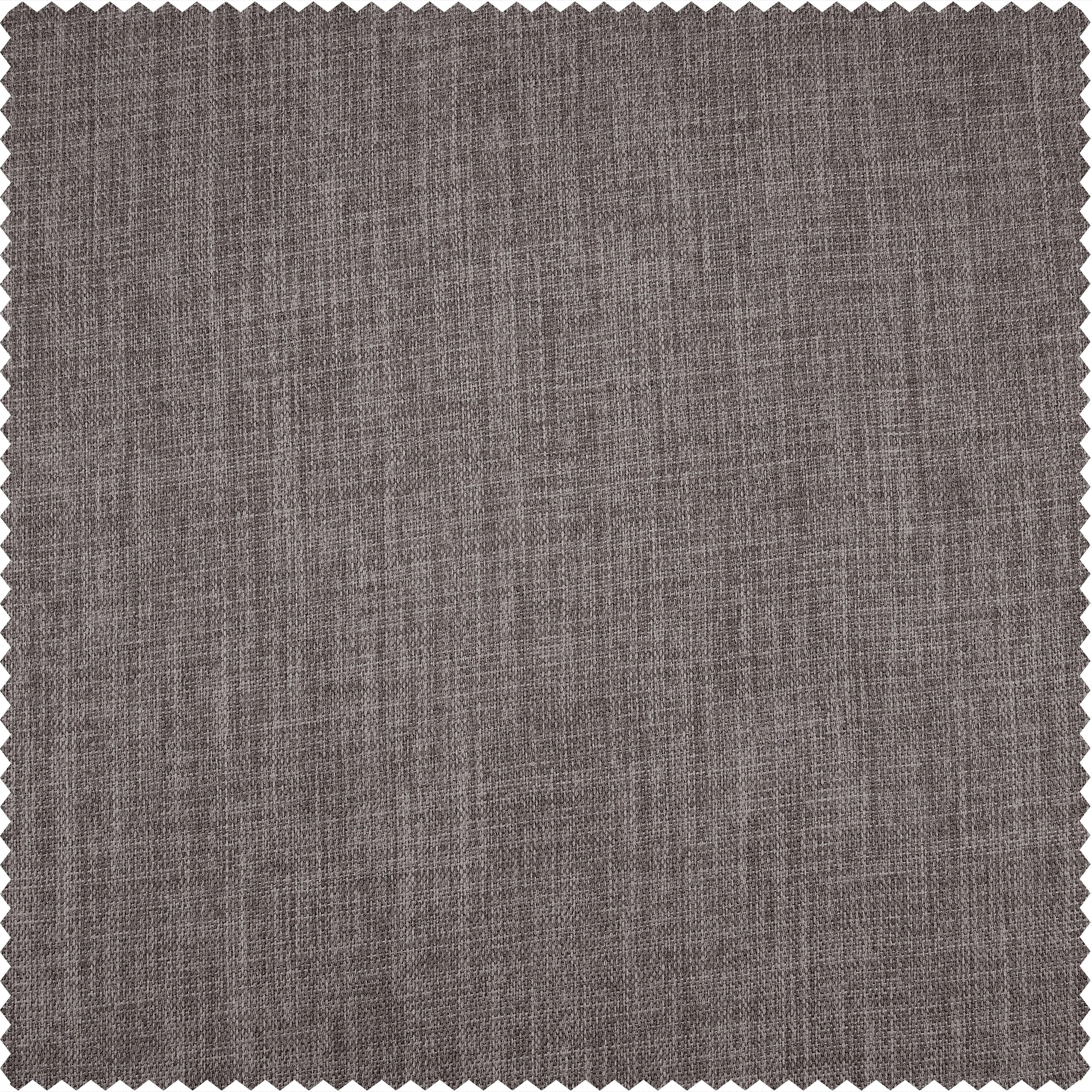 Derby Brown Monochromatic Faux Linen Swatch