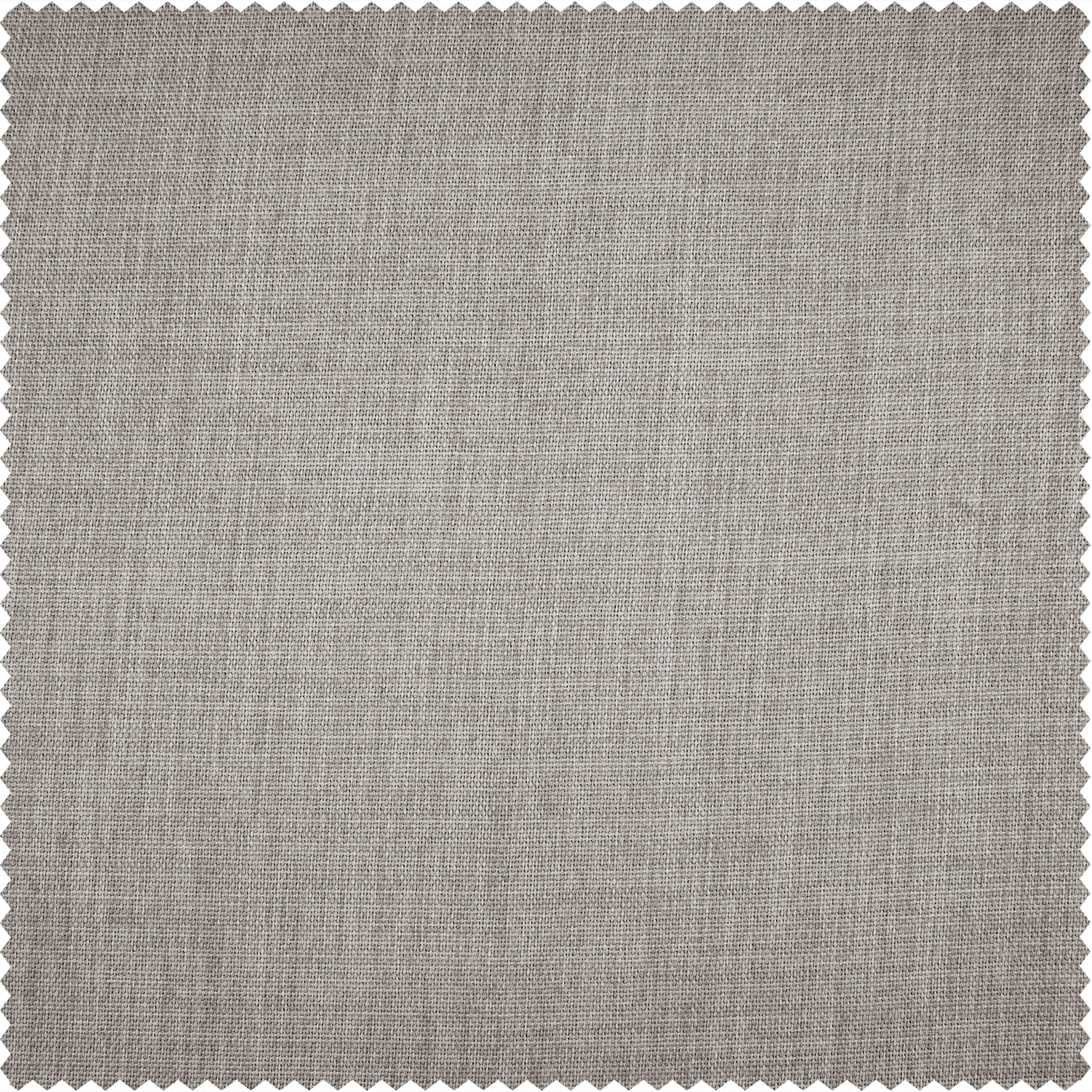 Highland Greige Monochromatic Faux Linen Swatch