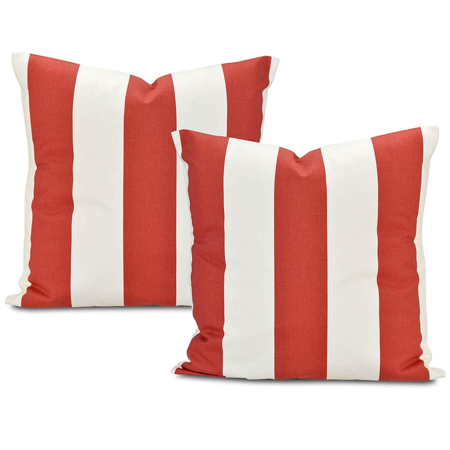 Cabana Spice Printed Cotton Cushion Covers - Pair