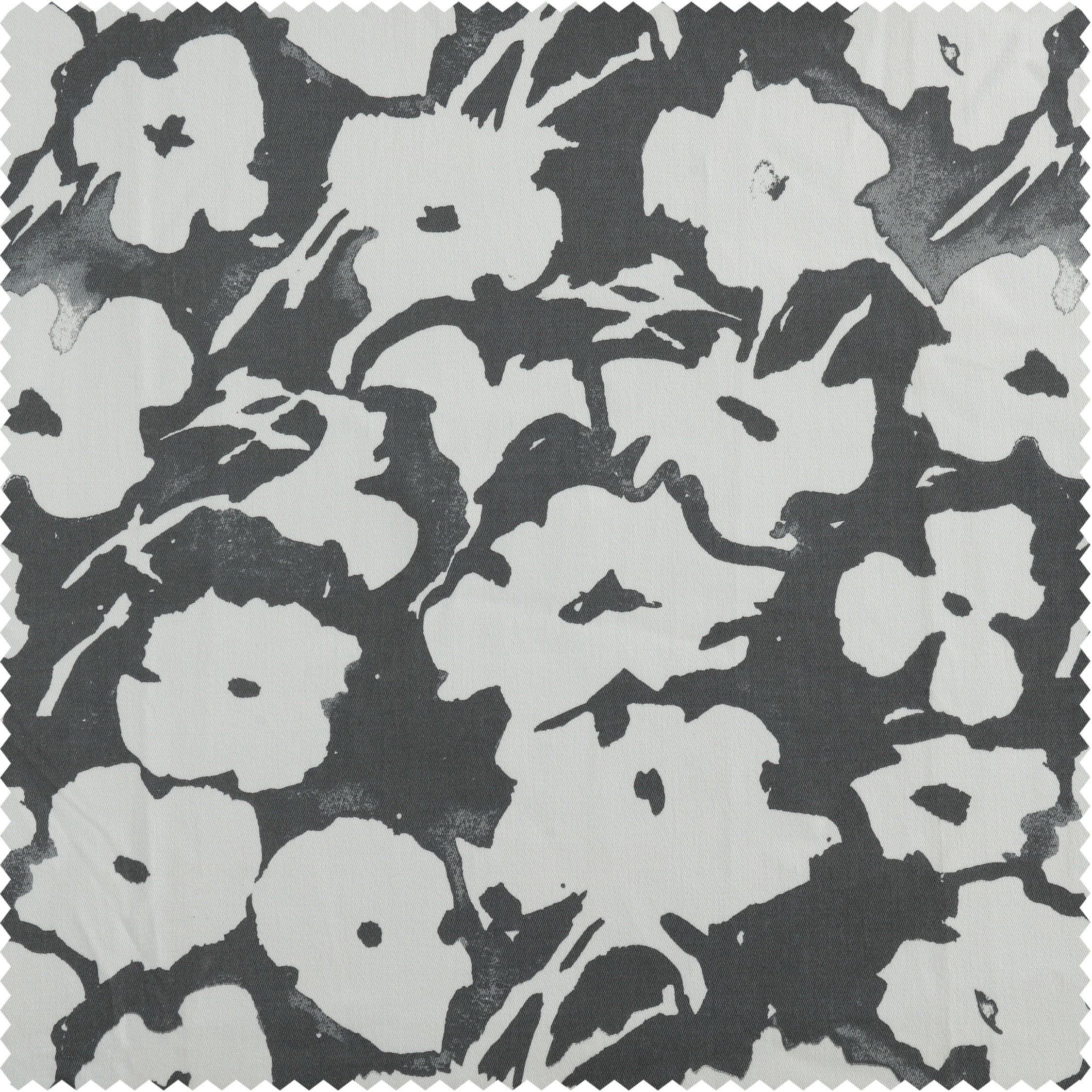 Van Gogh Grey Printed Cotton Swatch