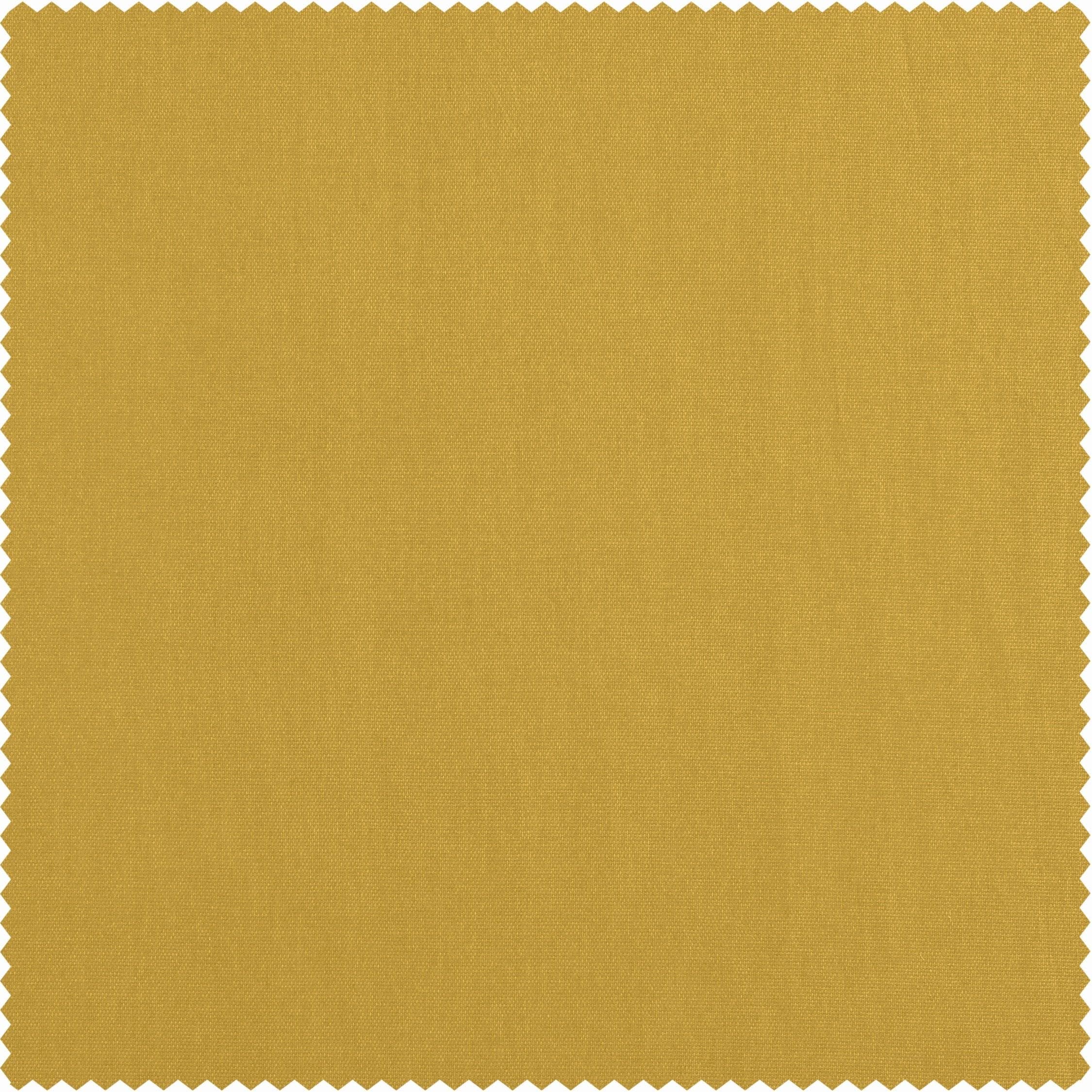 Mustard Yellow Solid Cotton Twill Swatch