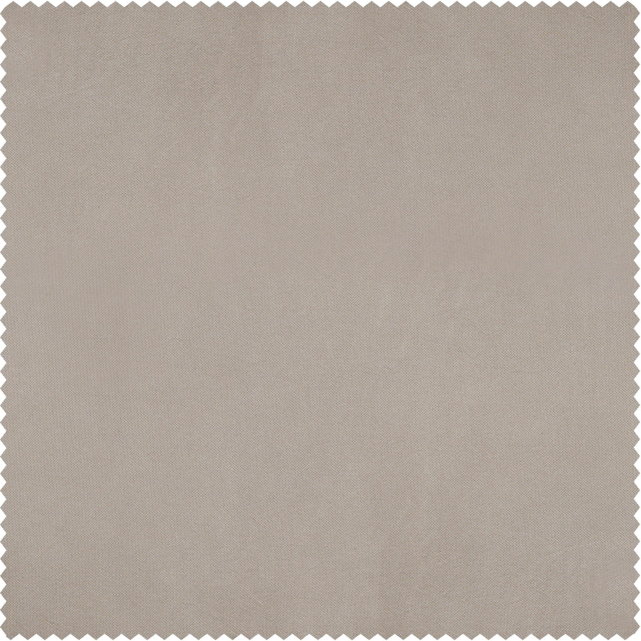 Virtual Beige Faux Silk Taffeta Swatch