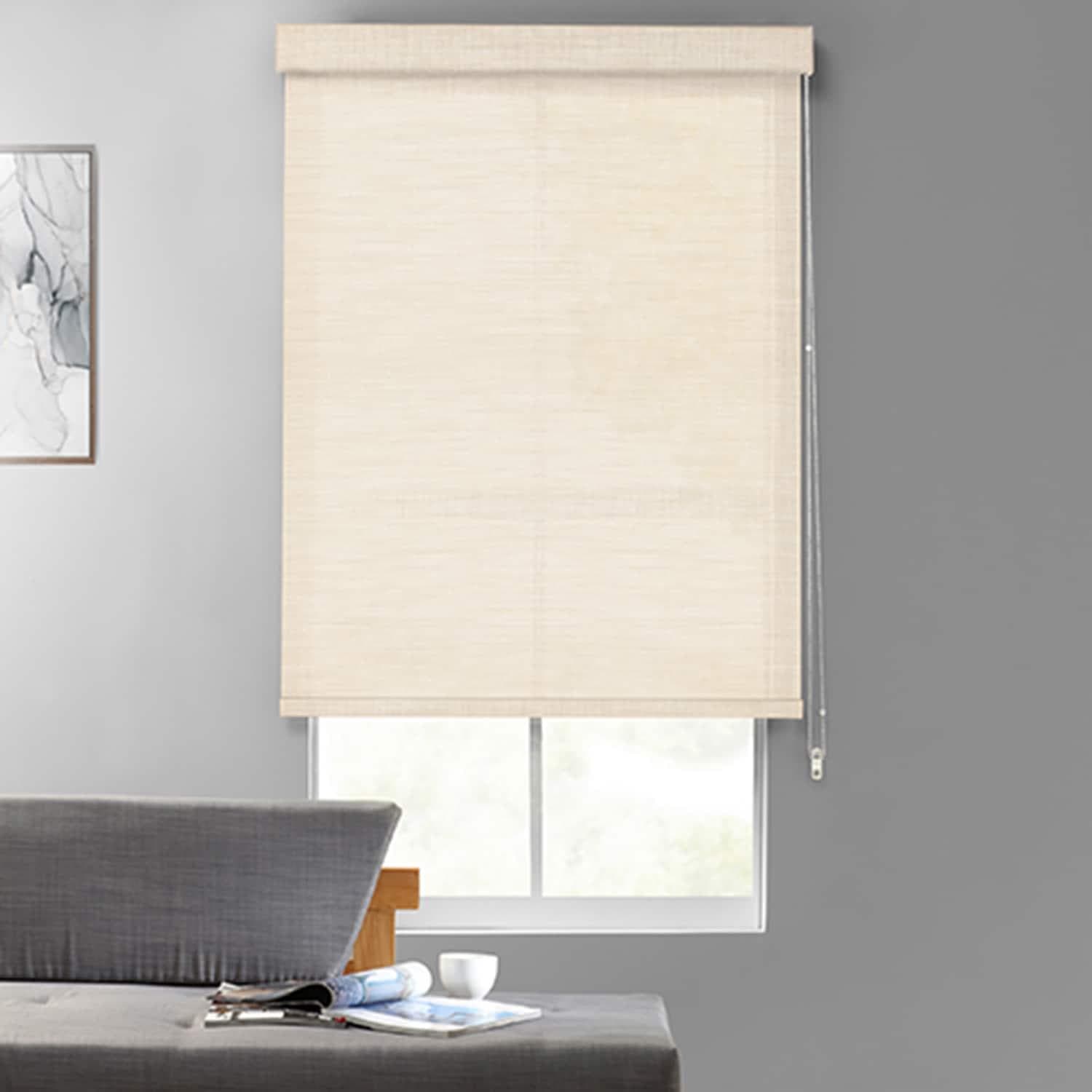 Bedford Textured Room Darkening Roller Shades