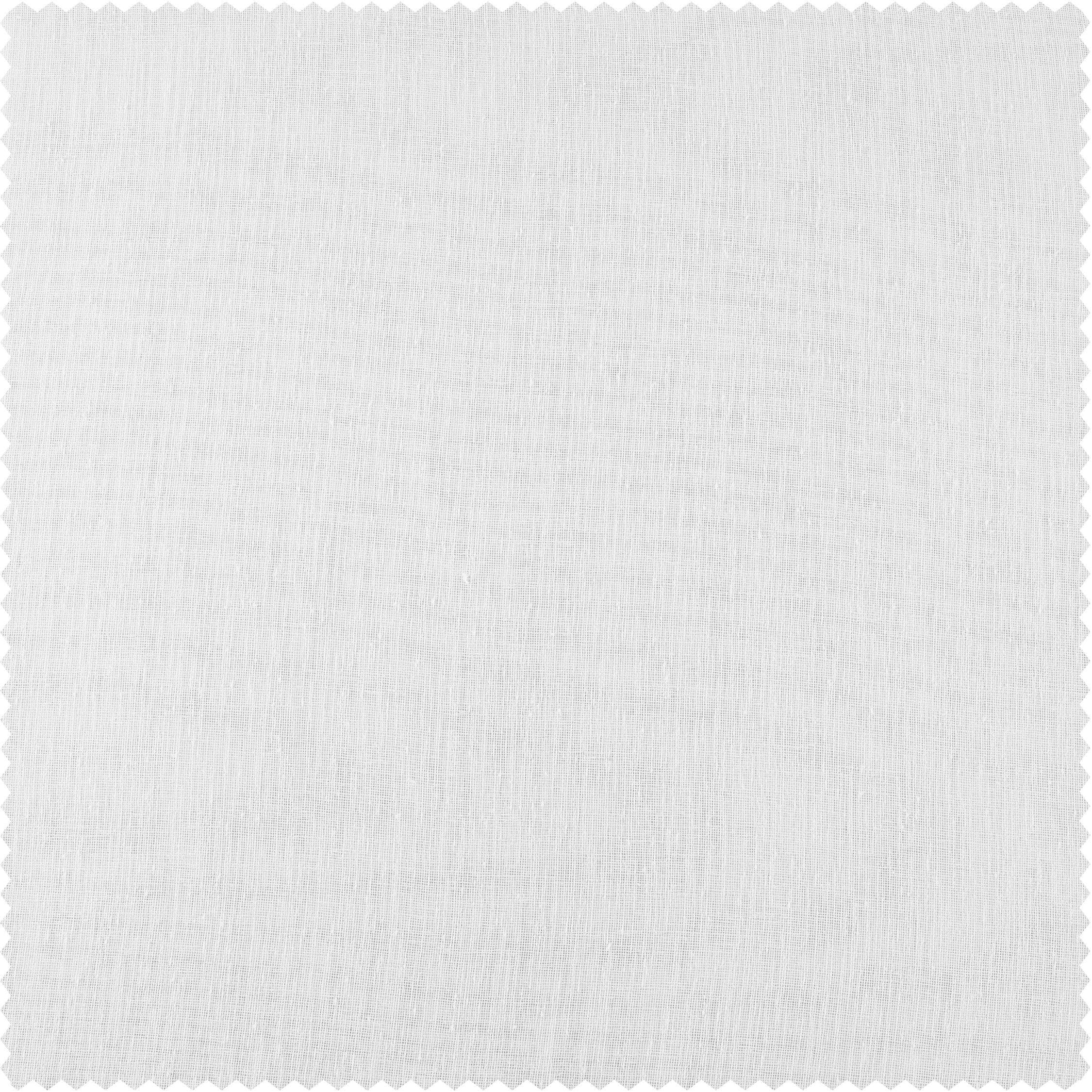 White Orchid Textured Faux Linen Swatch