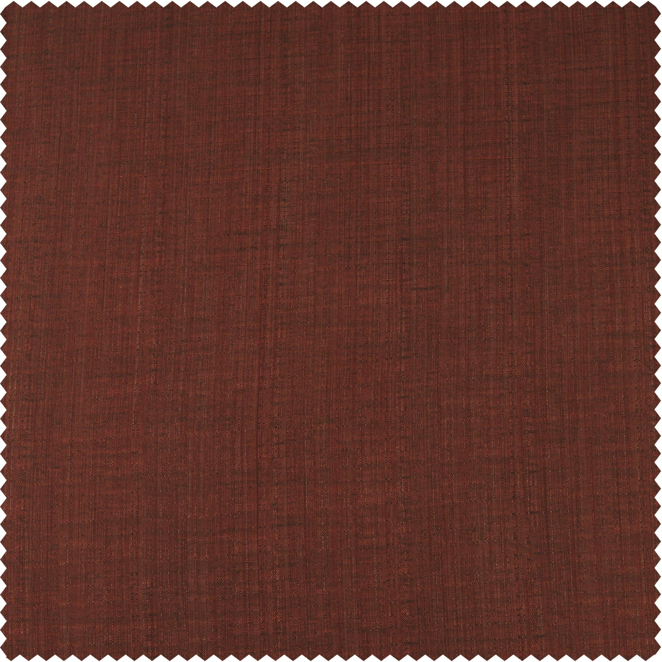 Admiral Red Designer Shantung Faux Silk Swatch