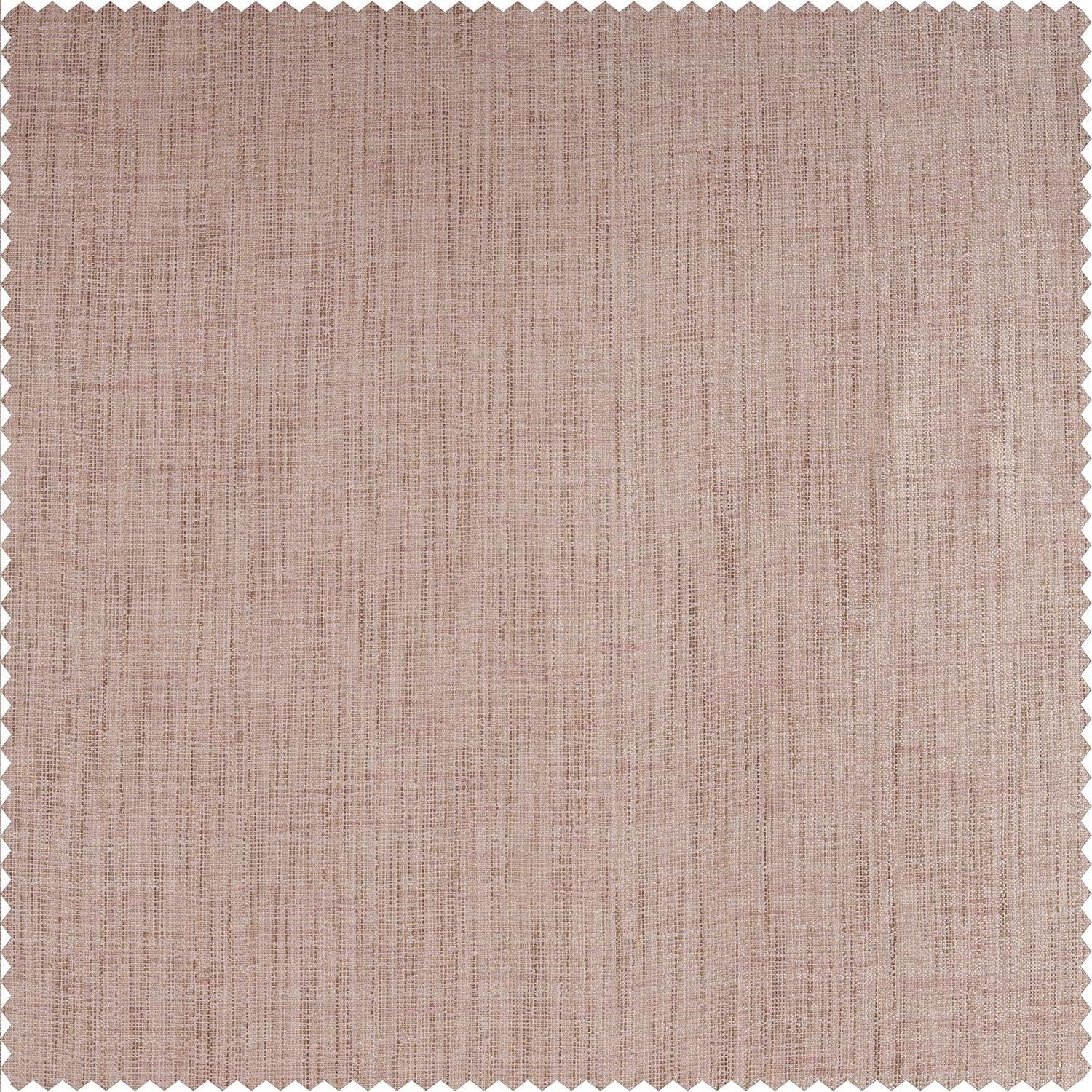 Rosey Pink Textured Faux Raw Silk Swatch