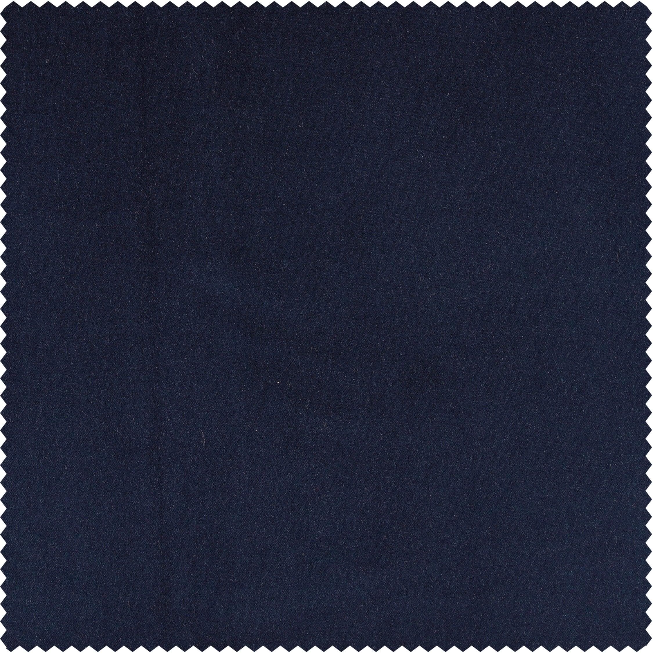 Astrology Blue Vintage Cotton Velvet Swatch