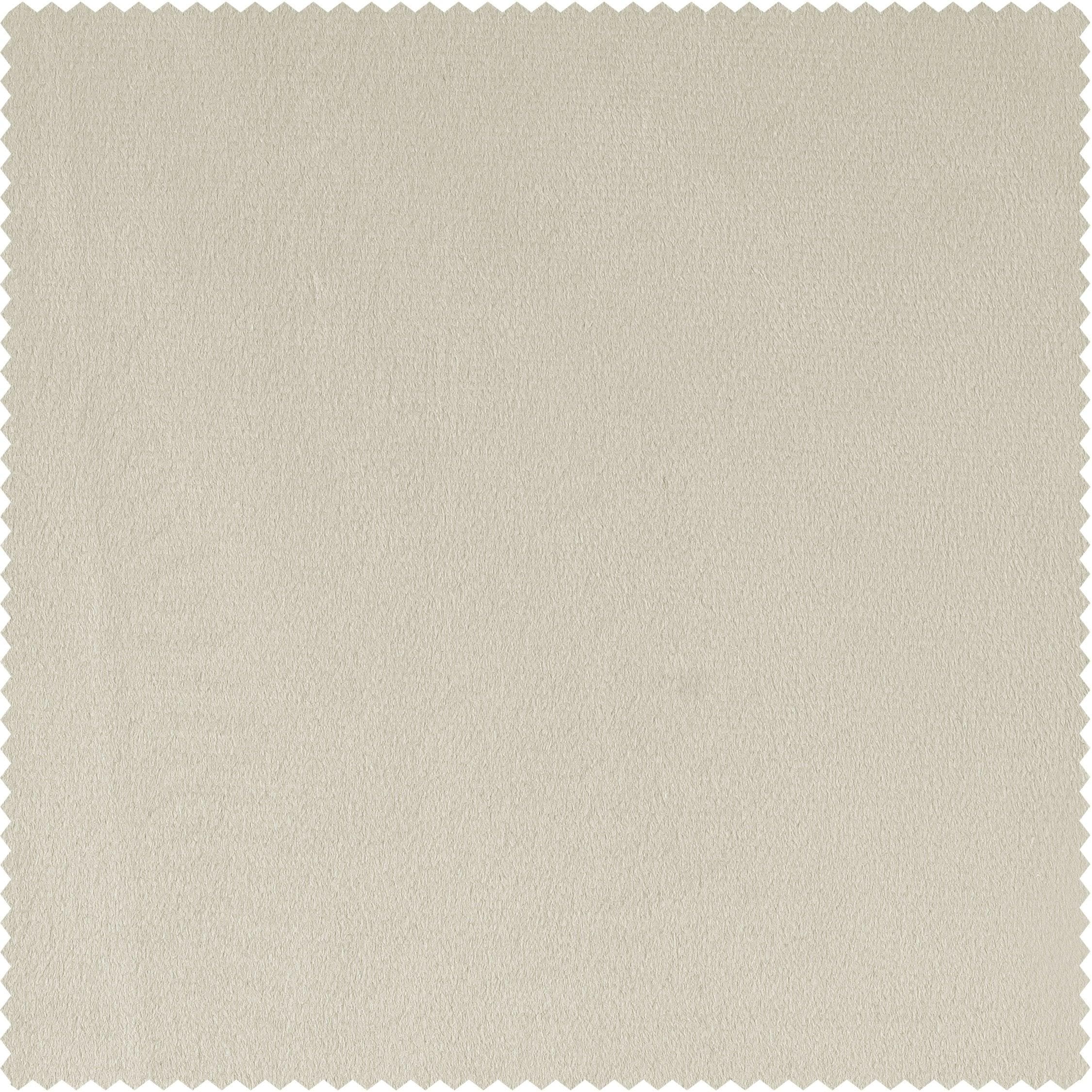 Sandalwood Beige Plush Velvet Swatch