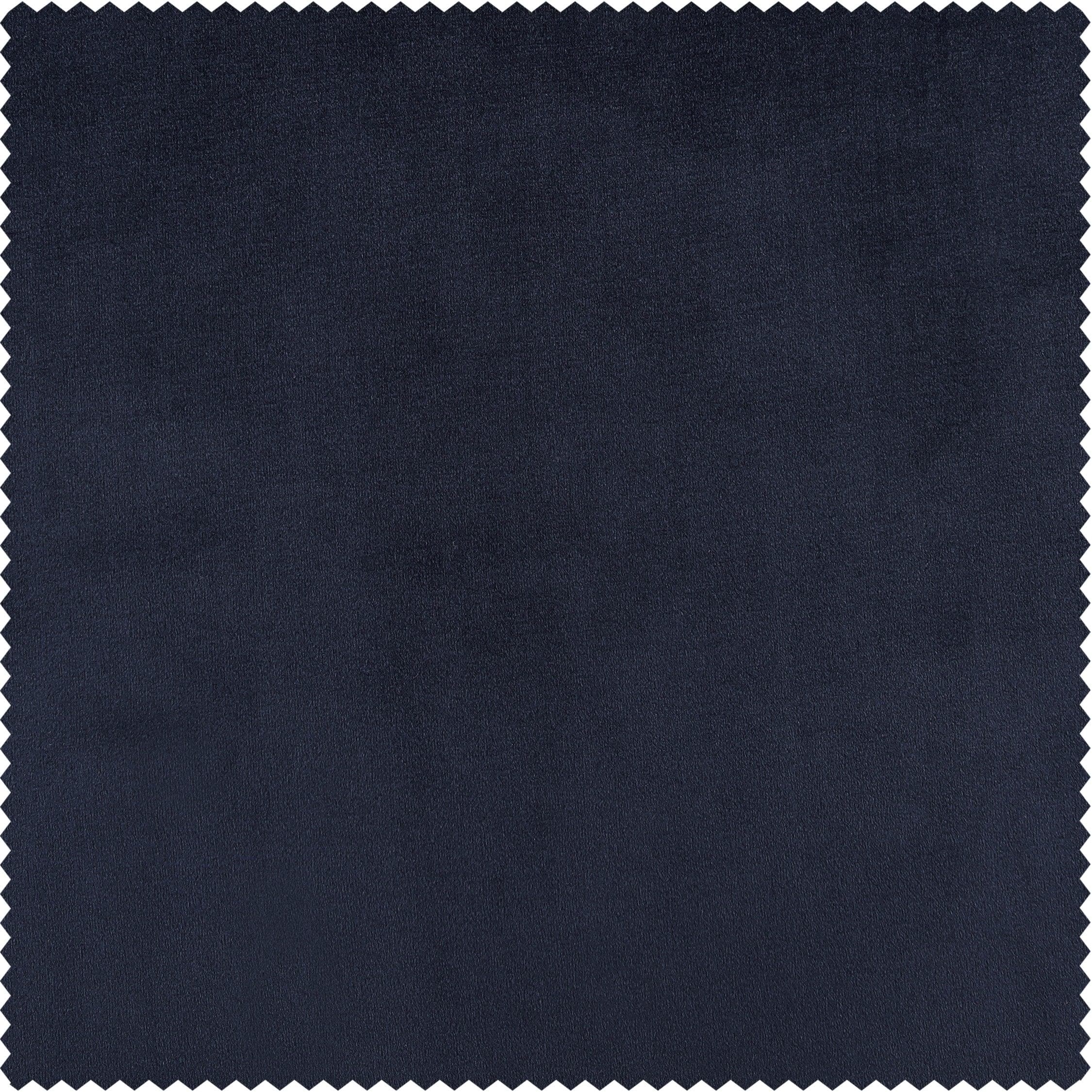 Dark Night Blue Performance Velvet Swatch