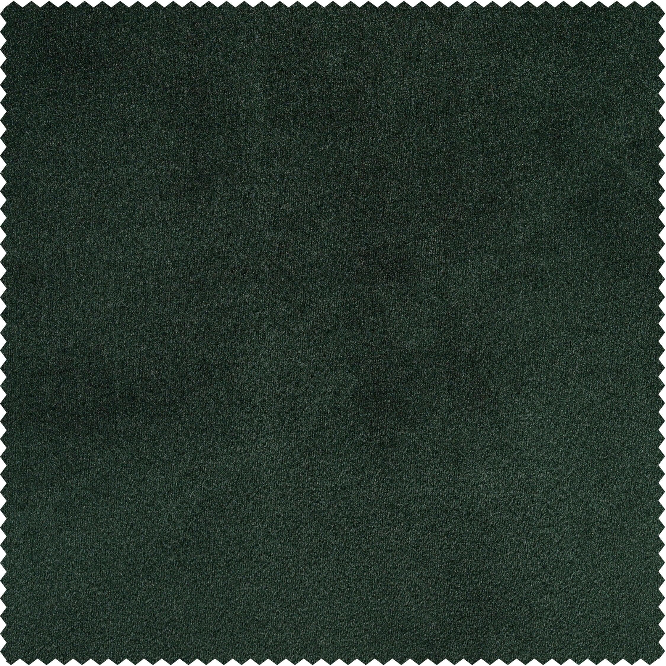 Deep Forest Green Performance Velvet Swatch