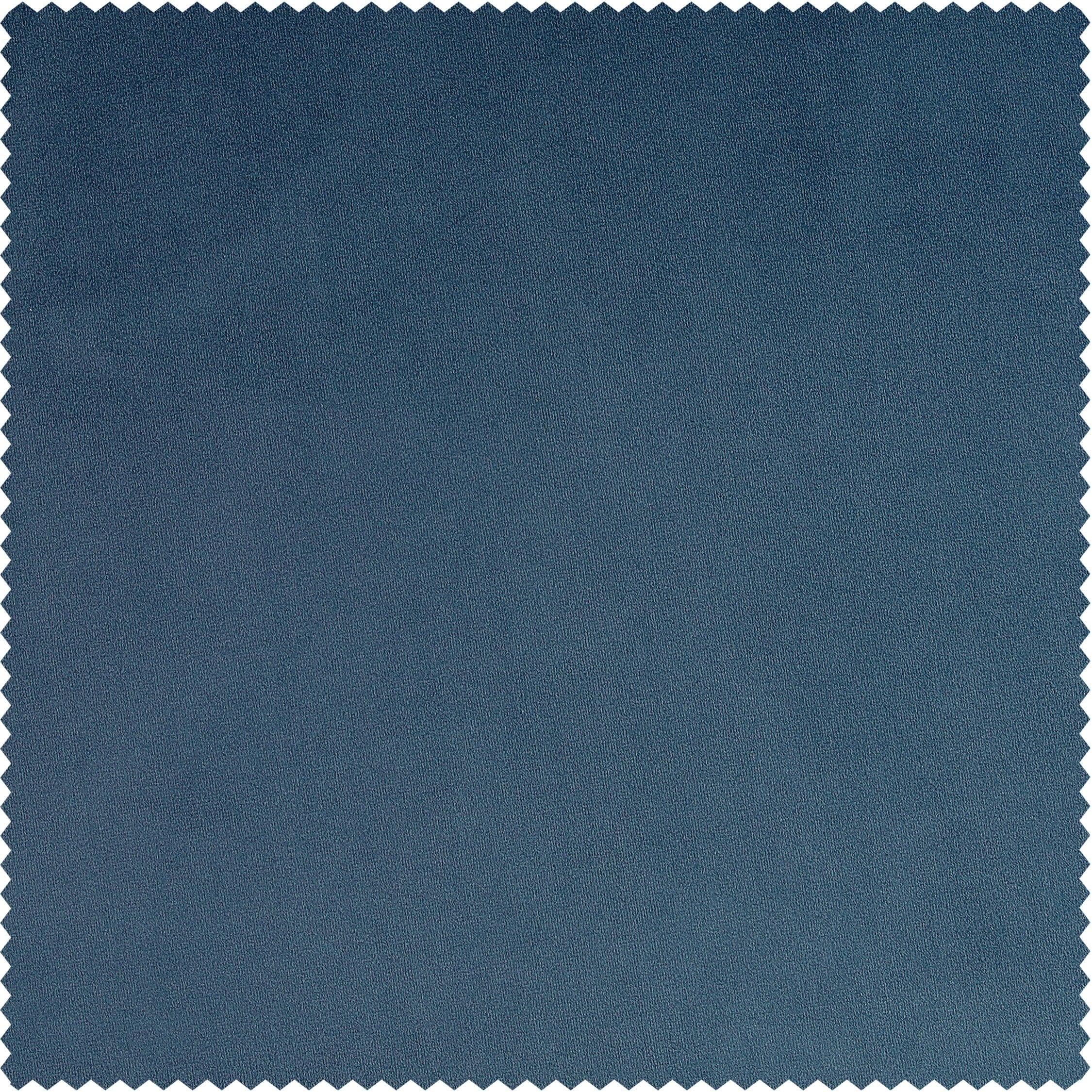 Lounge Teal Blue Royal Lux Velvet Swatch