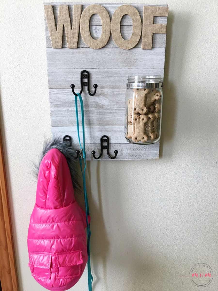 treats and leash holder