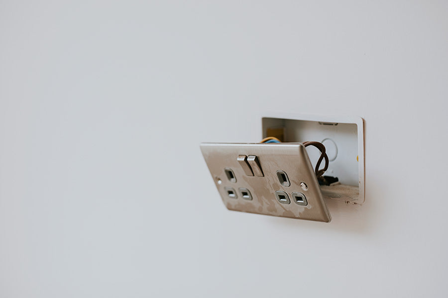 hiding electrical outlet