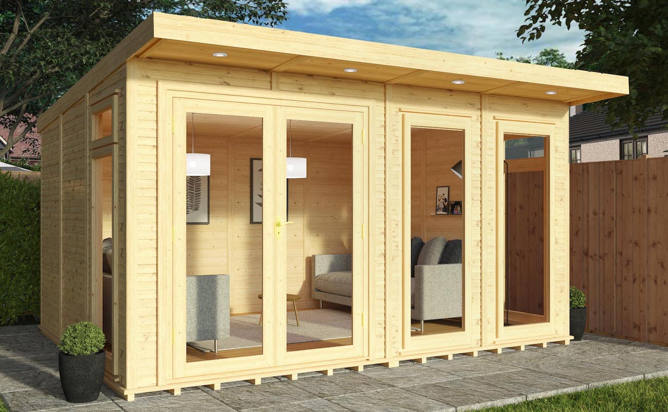 4m x 3m Insulated Garden Room from Waltons