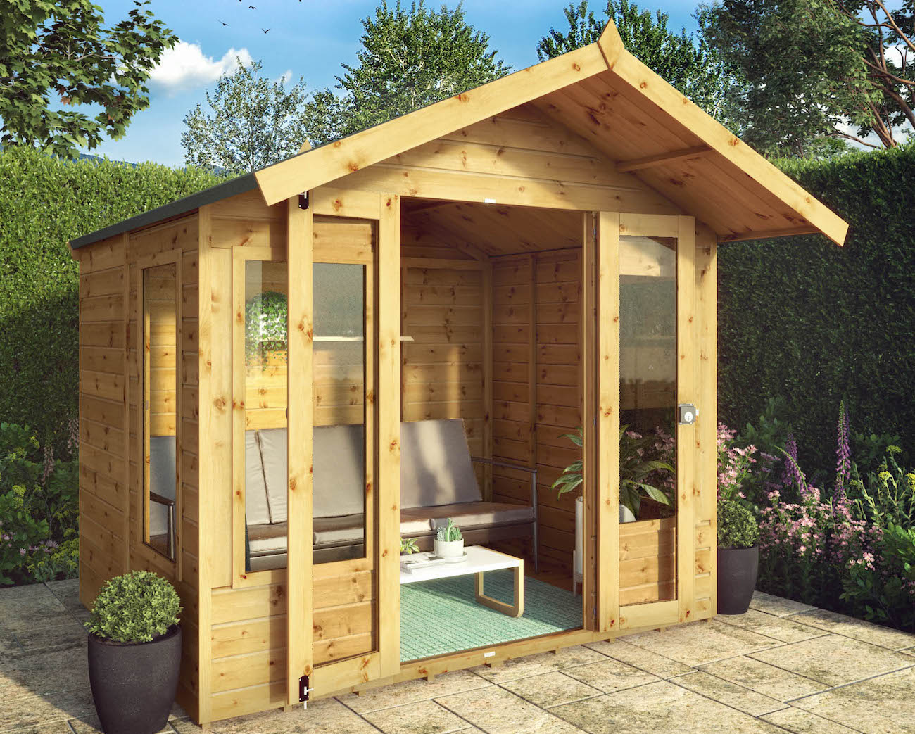 6 x 8 Premium Sussex Summerhouse