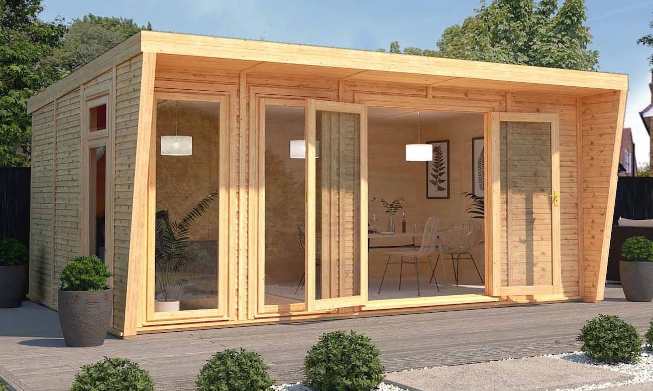 The Harlow 5m x 3m Insulated Garden Room from Waltons