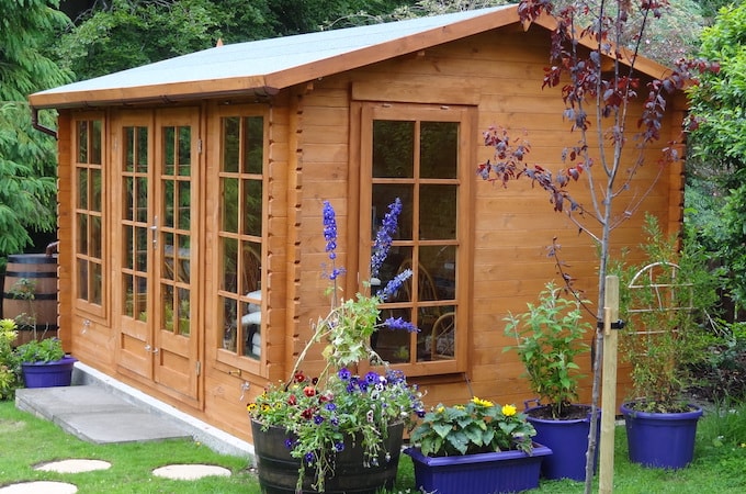 The Shore 4m x 3m Log Cabin from Waltons