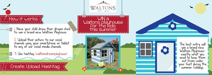 Waltons playhouse competition illustrated banner 