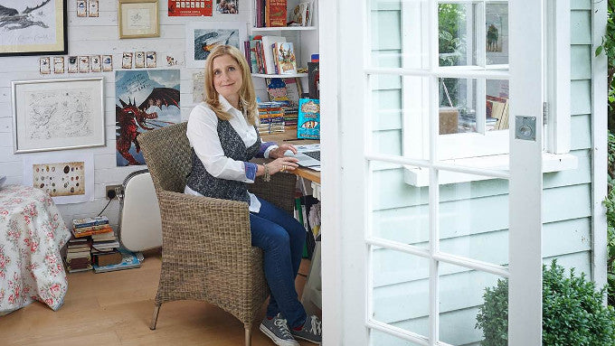 Cressida Cowell's shed