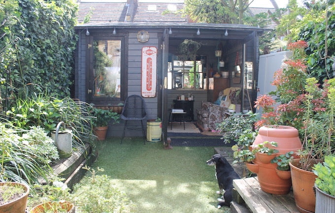 Joanna Thornhill's garden office exterior photo
