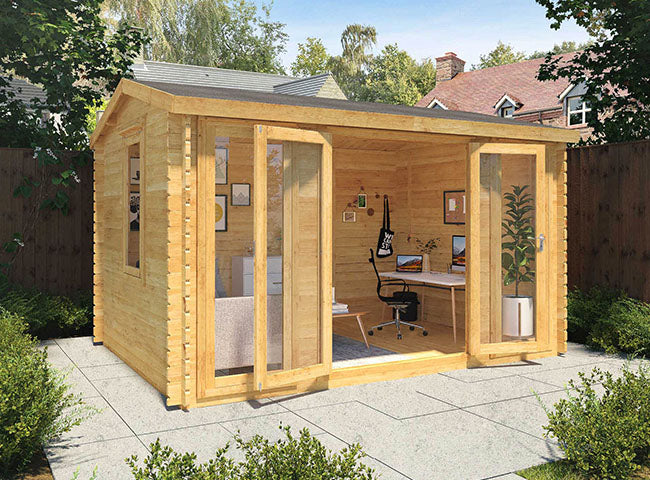 Waltons The Shore 4m x 3m Log Cabin